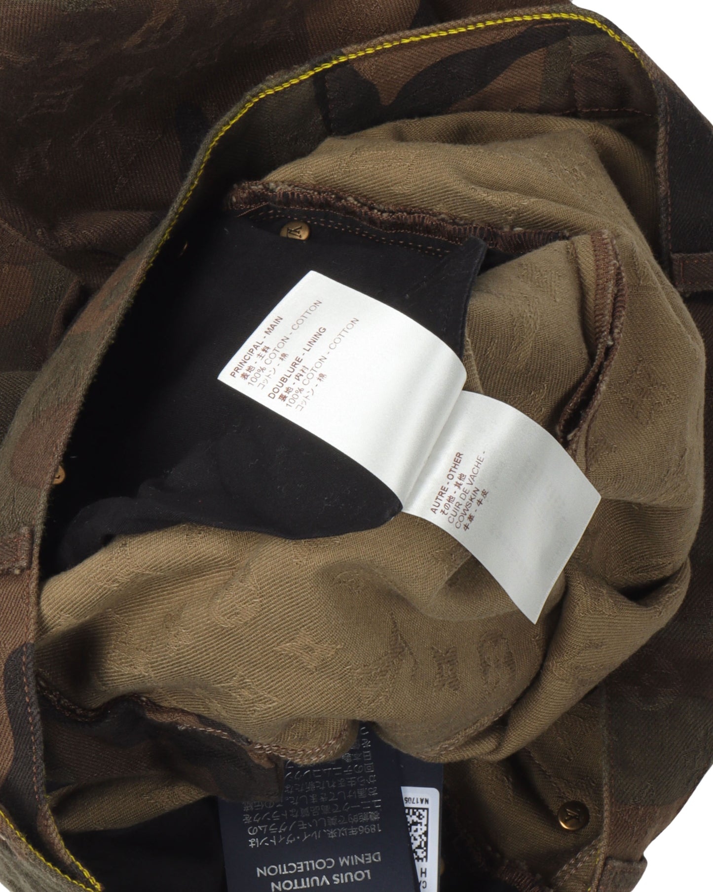 Supreme Jacquard Camouflage Monogram Jeans