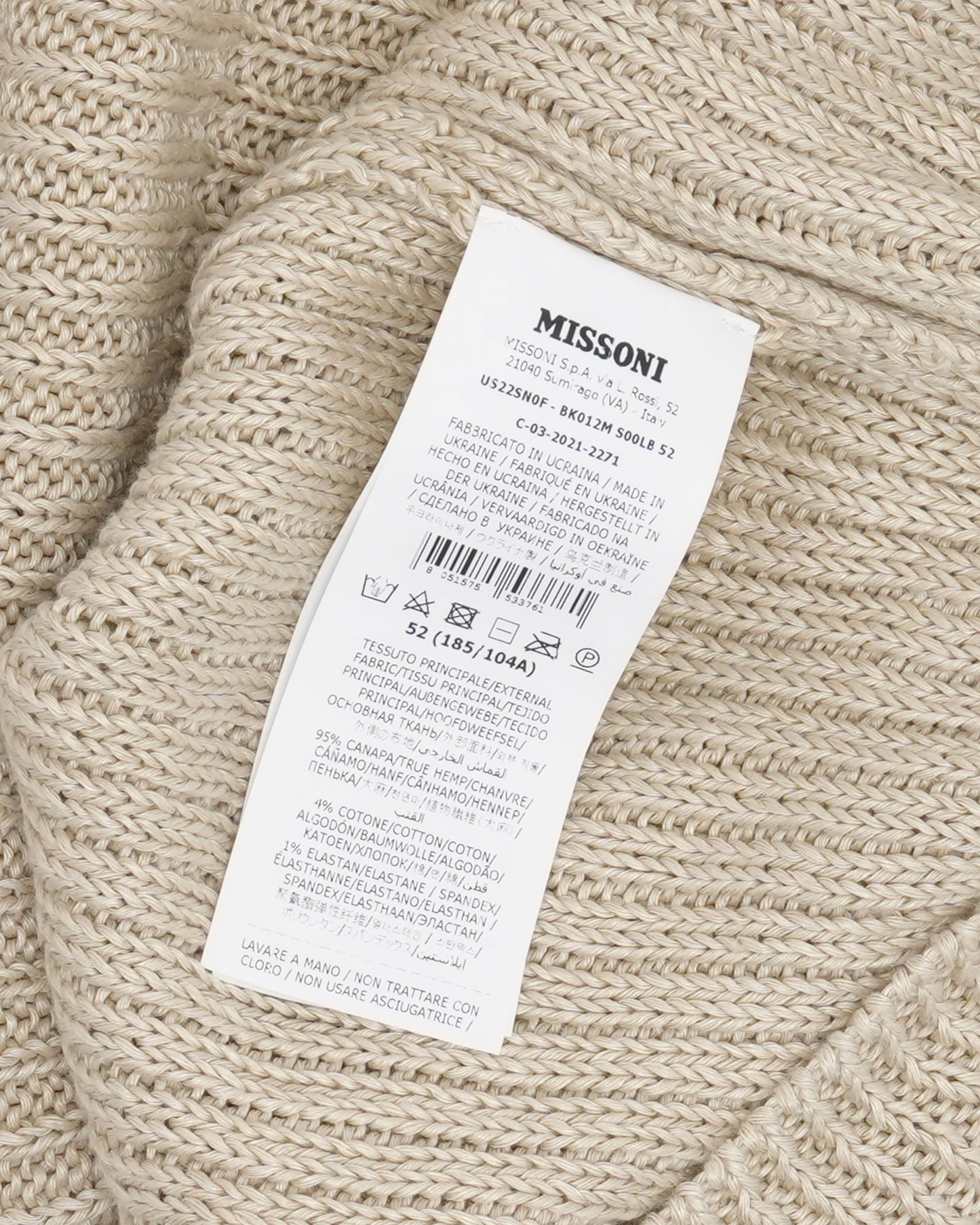 Hemp Logo Sweater