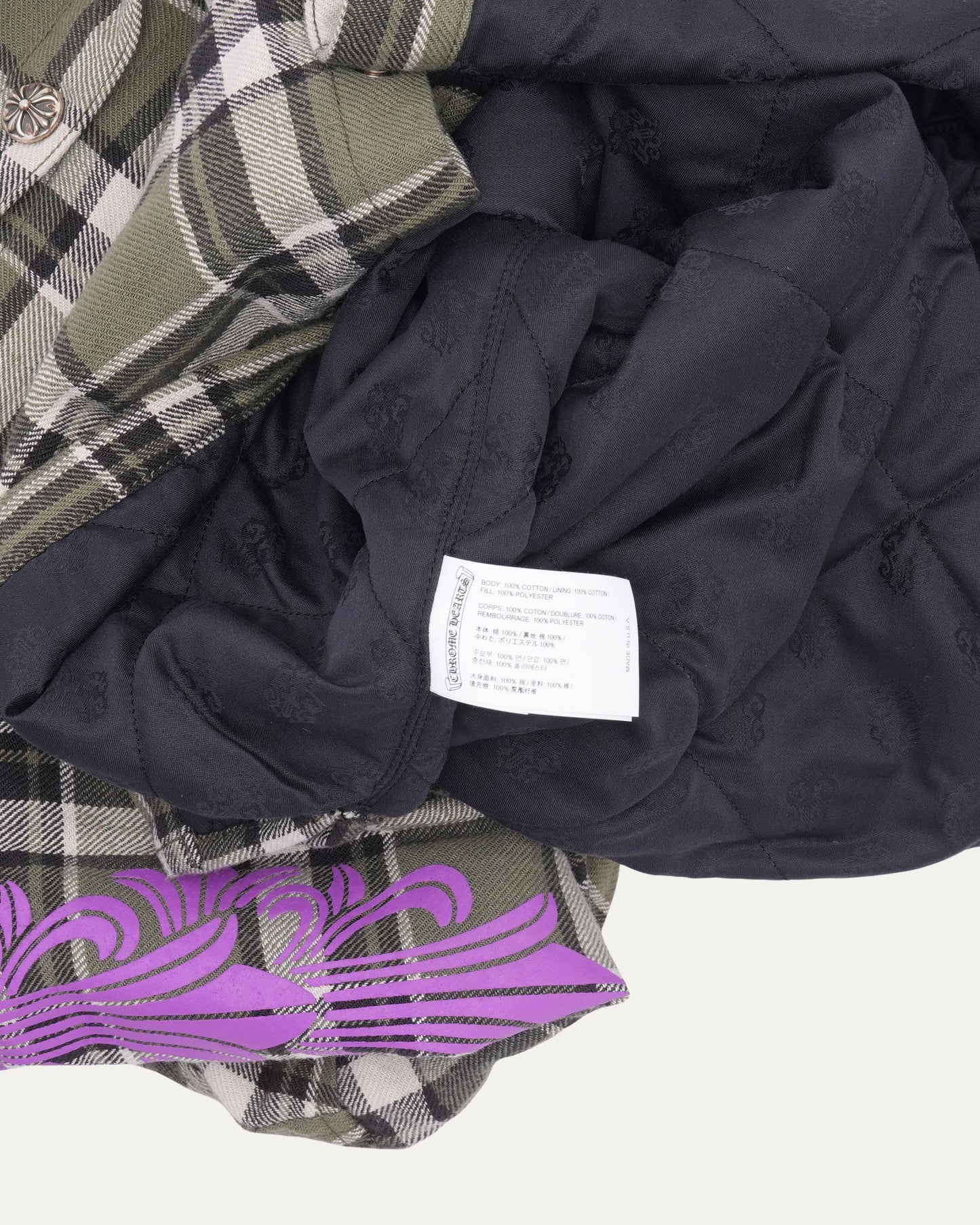 Workn Padded Flannel Shirt Jacket