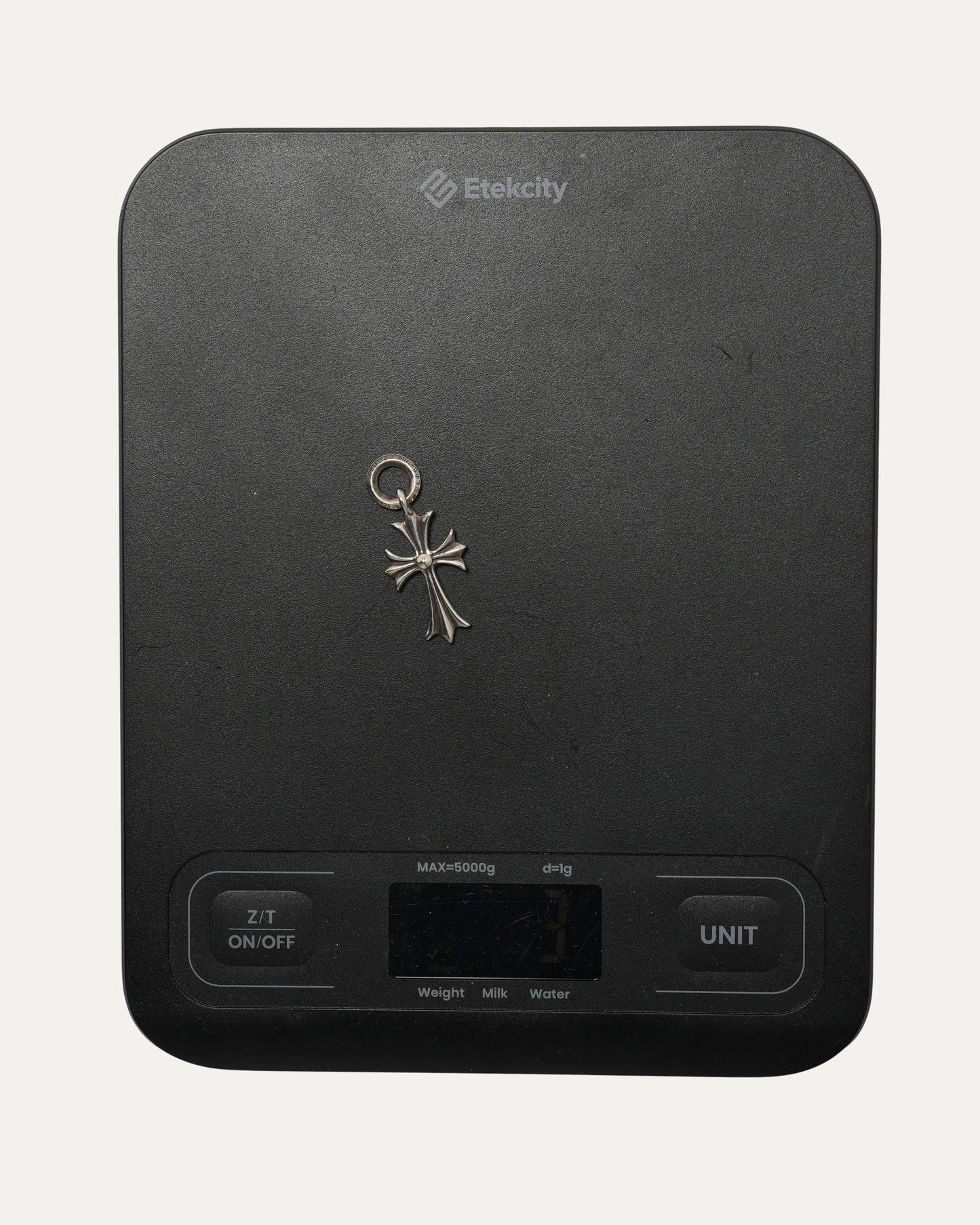 Tiny Fat Pendant on B Ring