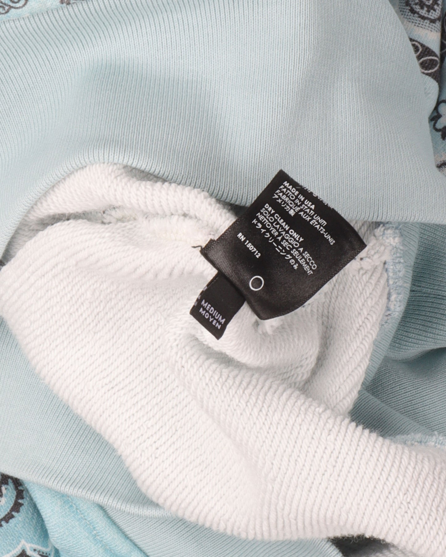 Bandana Reconstructed Hoodie