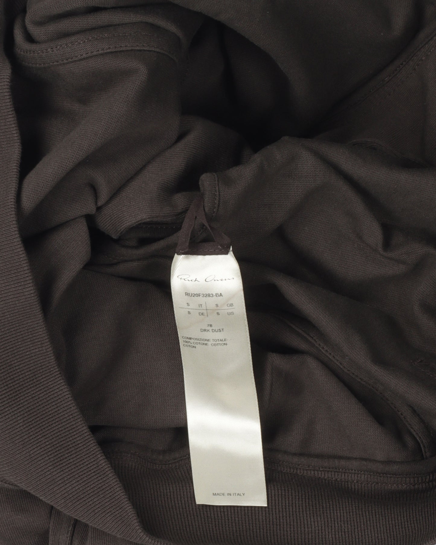 Performa FW20 Dark Dust Molino Zip Sweatshirt