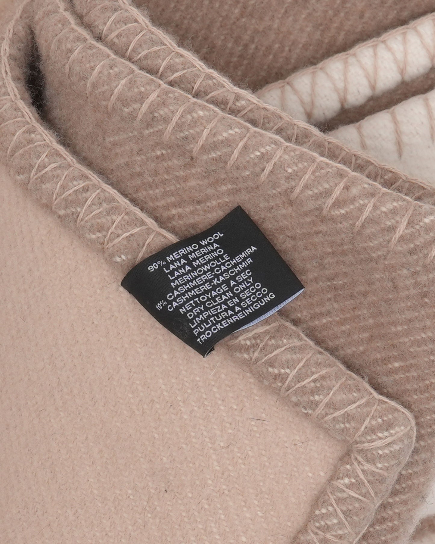 Merino-Cashmere Blend Riviera Throw Blanket