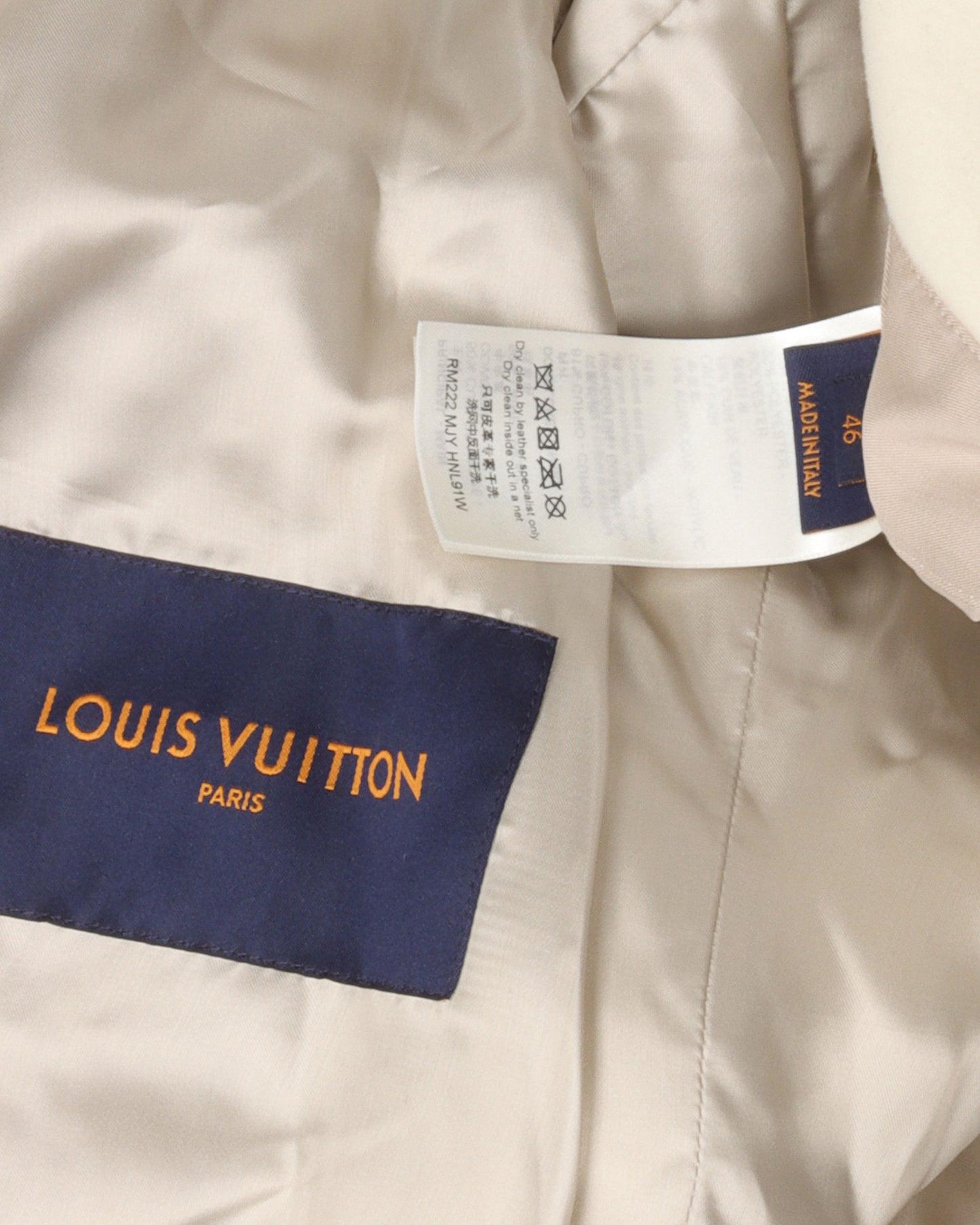 Multi-Patches Mixed Leather Varsity Blouson