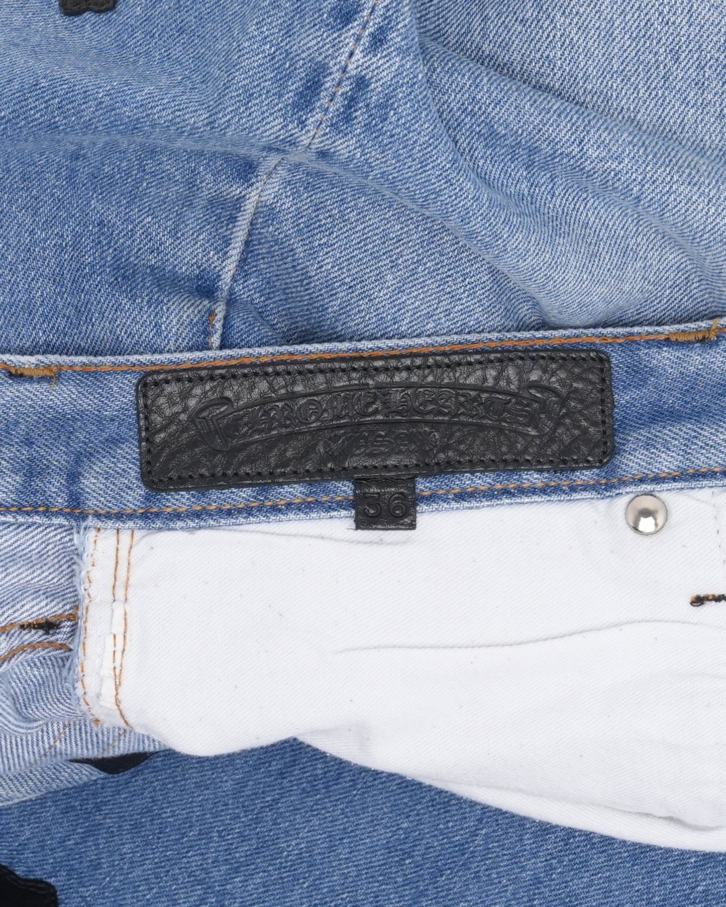 Levi's 501 Cross Patch Jeans