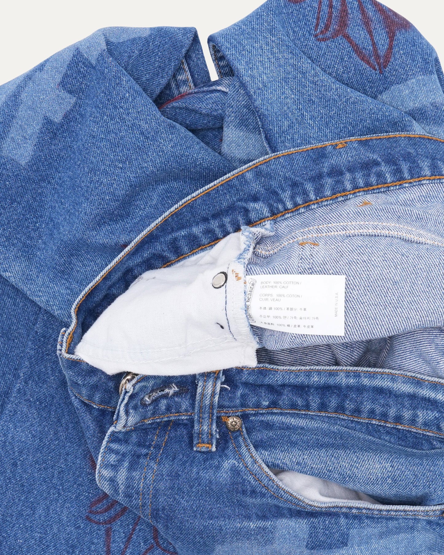Levi's Cross Patch Stencil Jeans