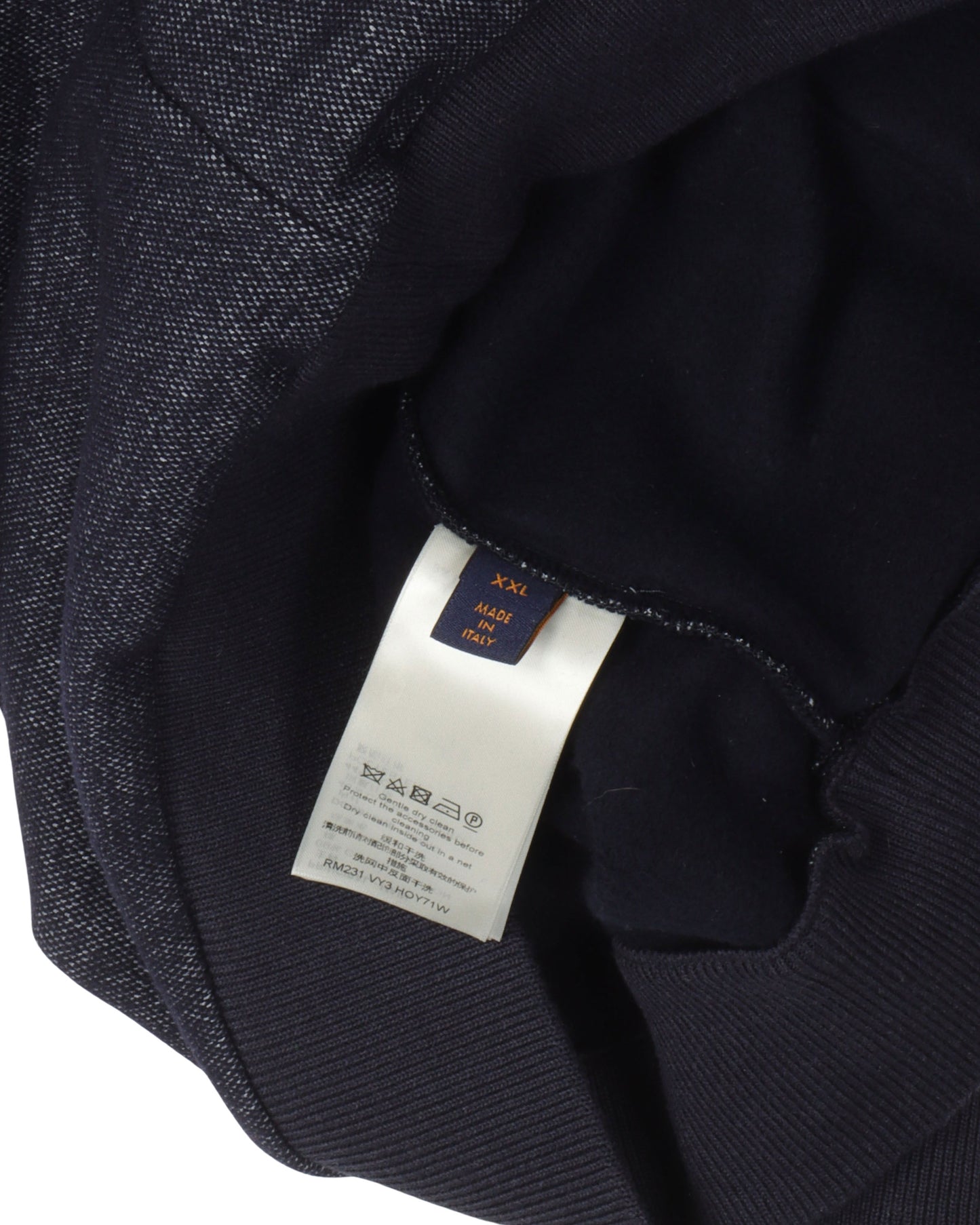 Monogram Zip Up Hooded Jacket