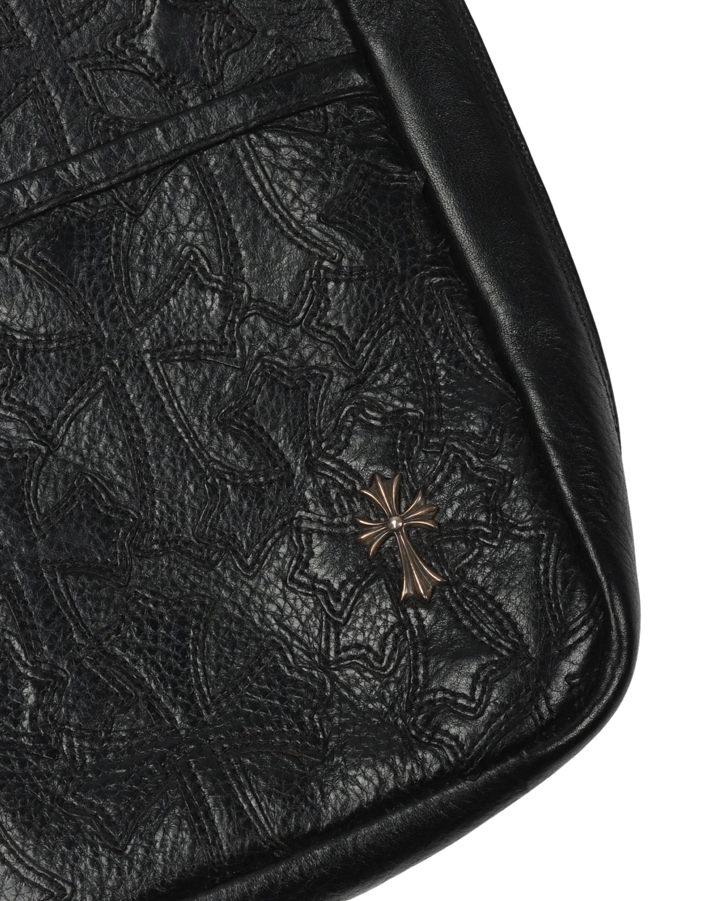 Leather Patch Satchel