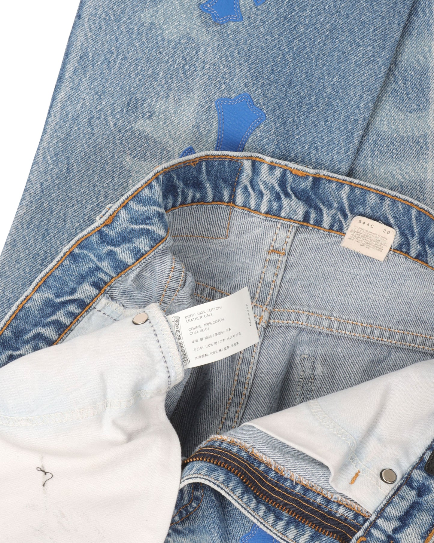 Levi's Stencil Cross Patch Jeans