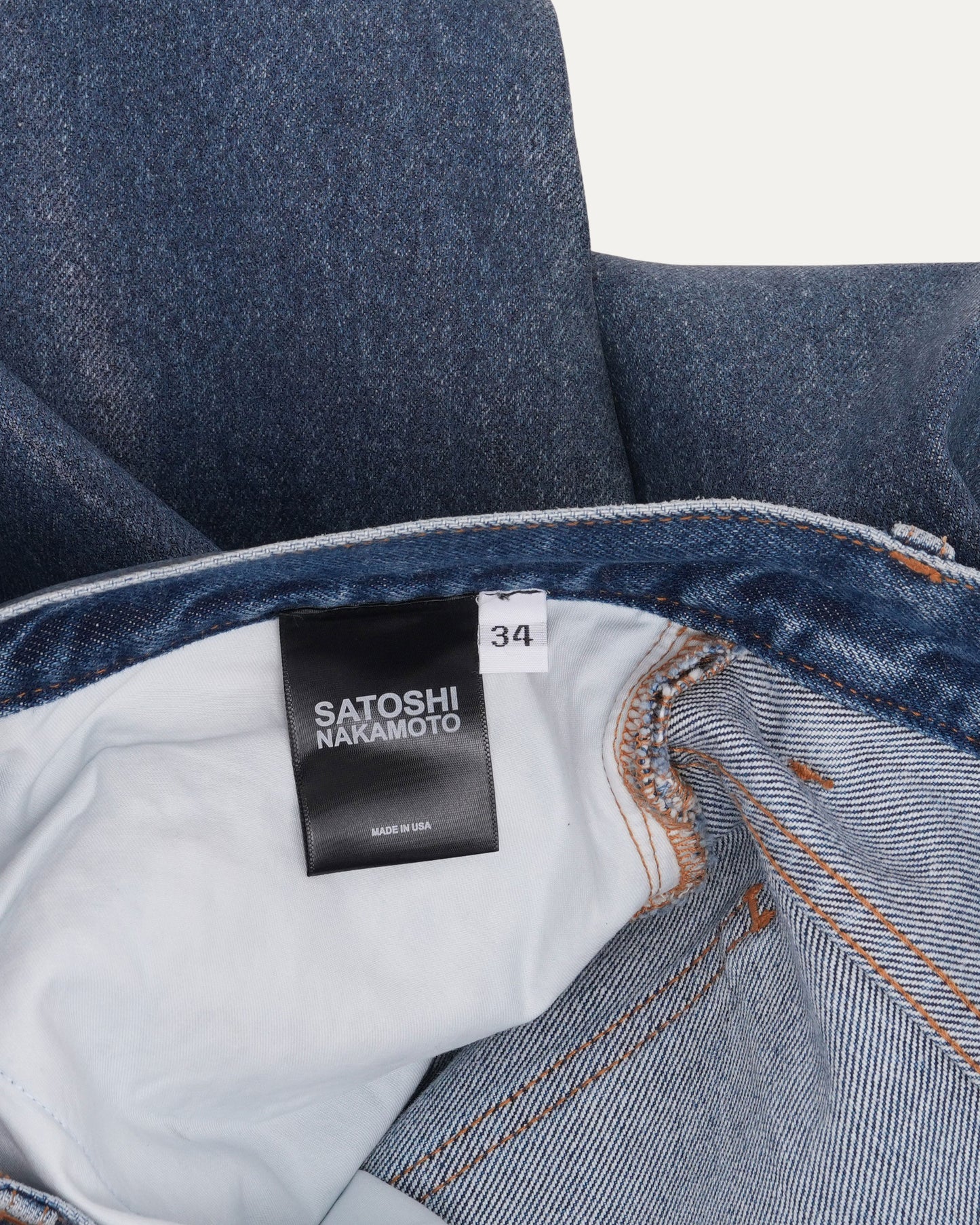 Coated Jeans