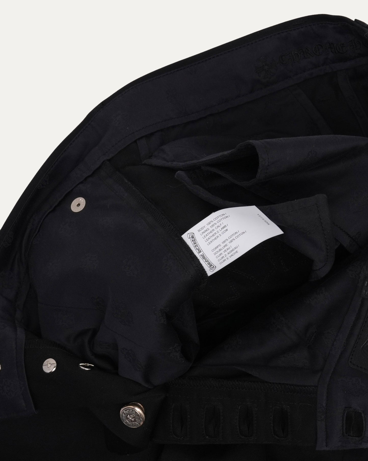 Cross Patch Chino Pants