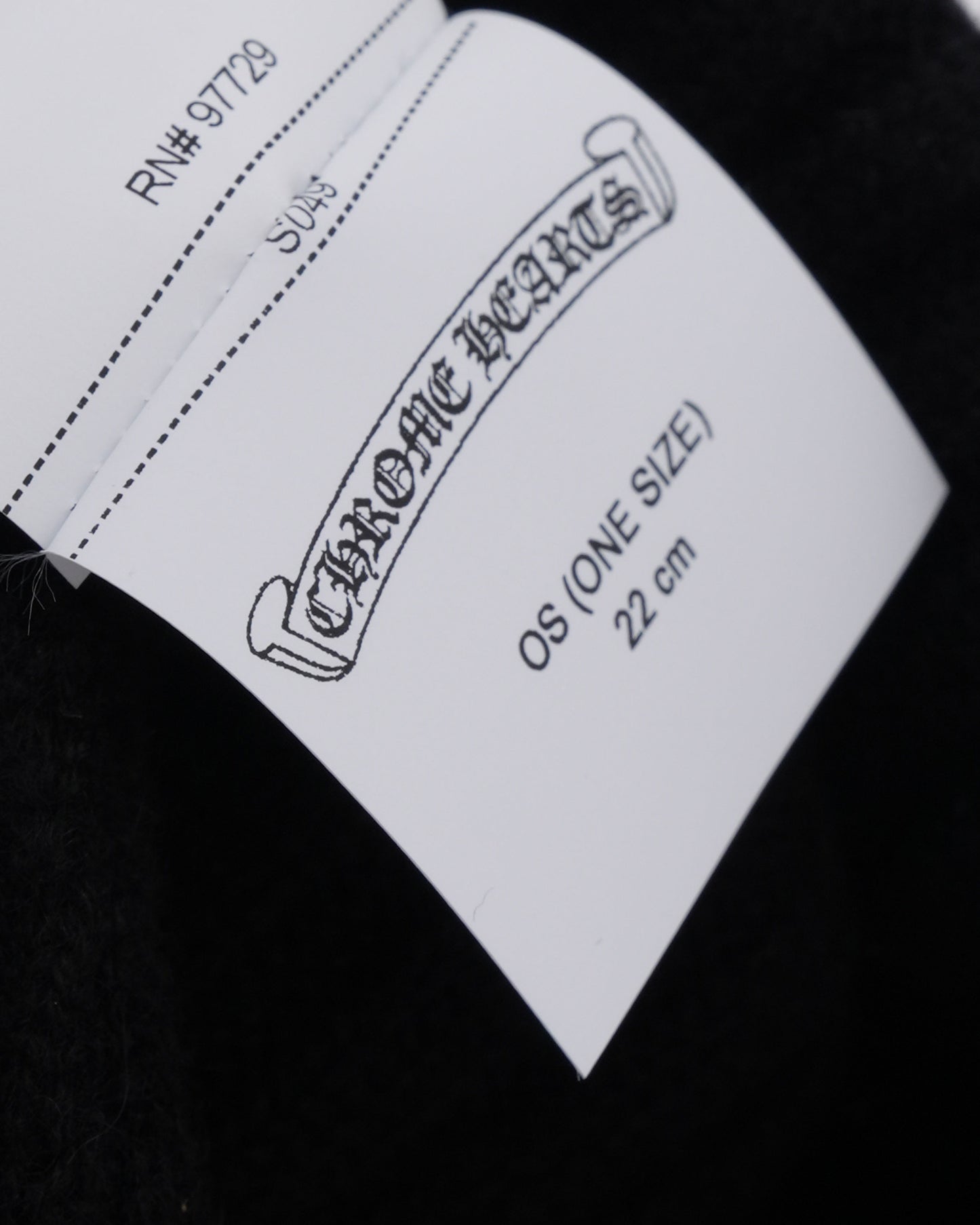 Cashmere Plus Cross Patch Beanie