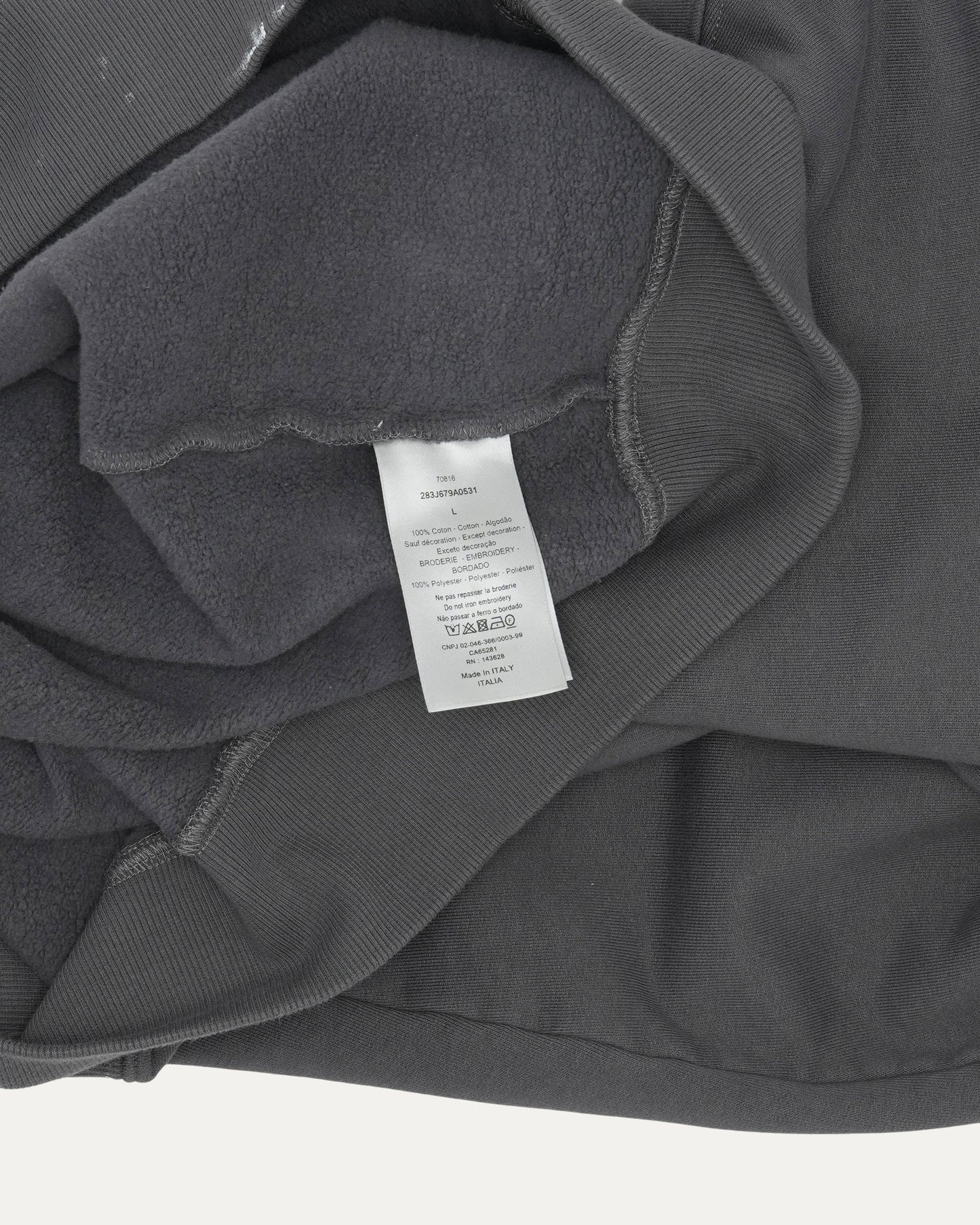 Cactus Jack Embroidered Crewneck Sweatshirt