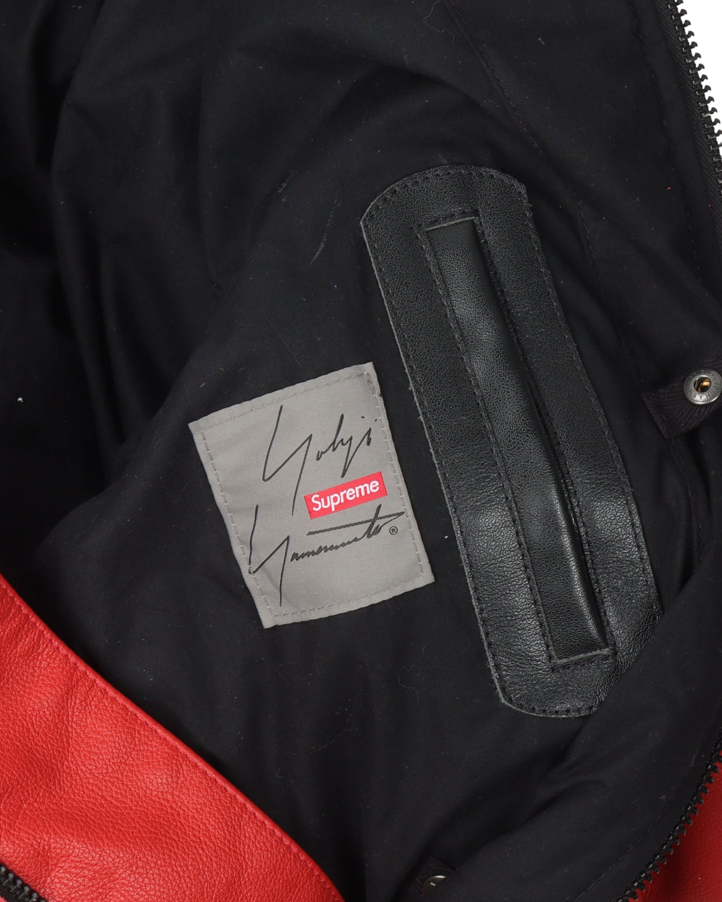 Yohji Yamamoto Vanson Leathers Split Jacket