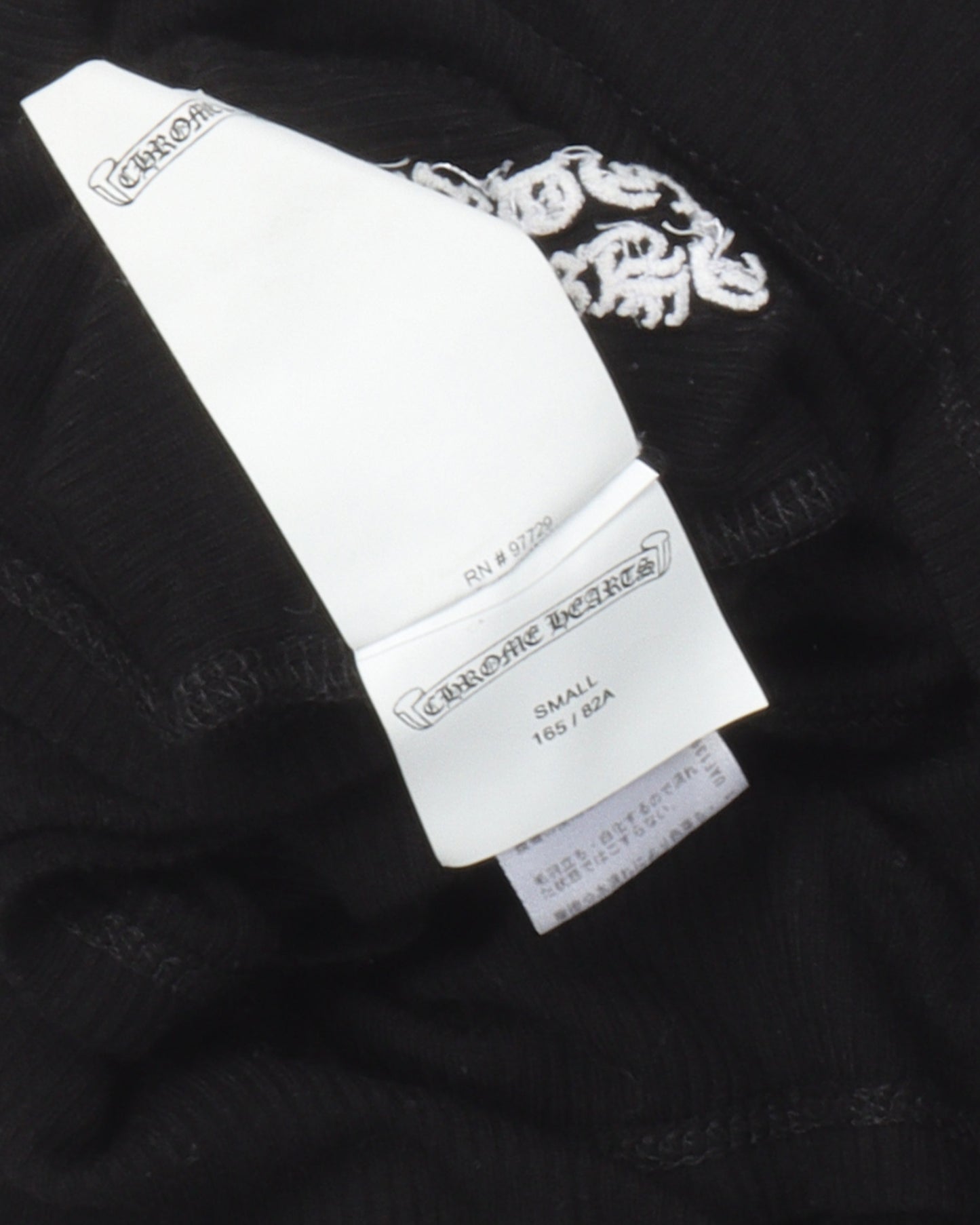 Cropped Eyechart & Dagger Logo Tank Top