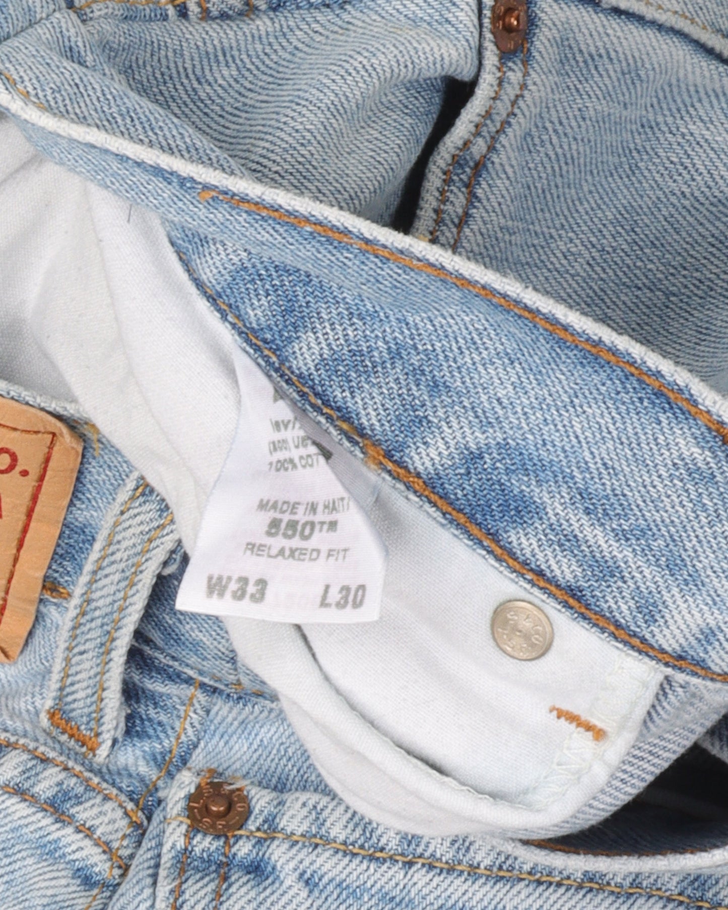 Levi's Light Wash 550 Jeans