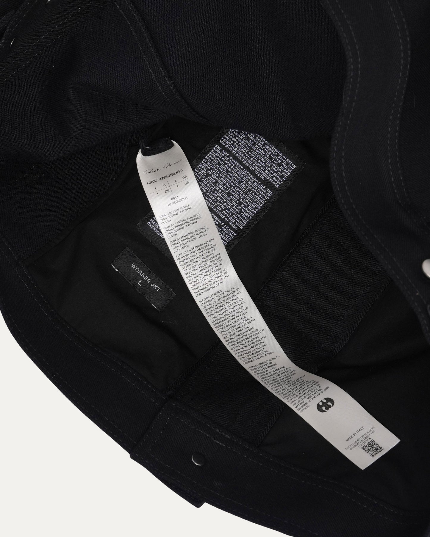 SSENSE TVHKB Edition Denim Jacket