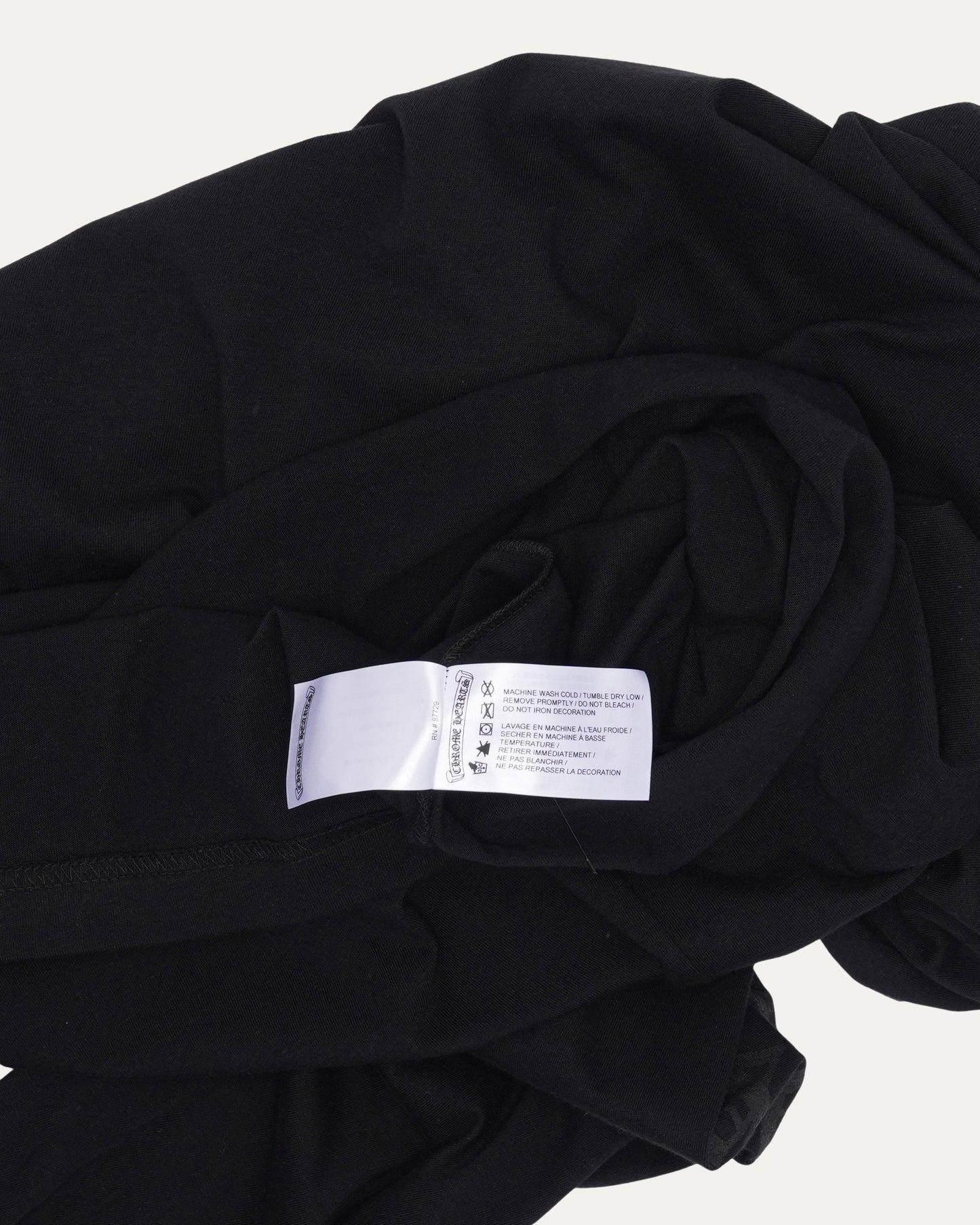 Tonal Neck Logo Long Sleeve Pocket T-Shirt