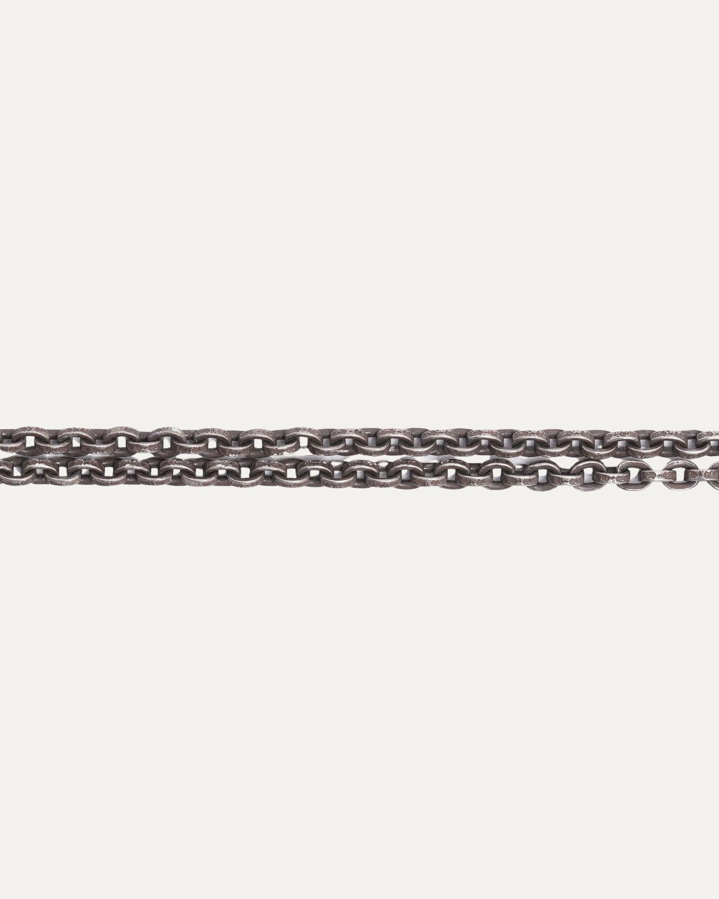Mapplethorpe Cross Pendant on Paper Chain 40 inches