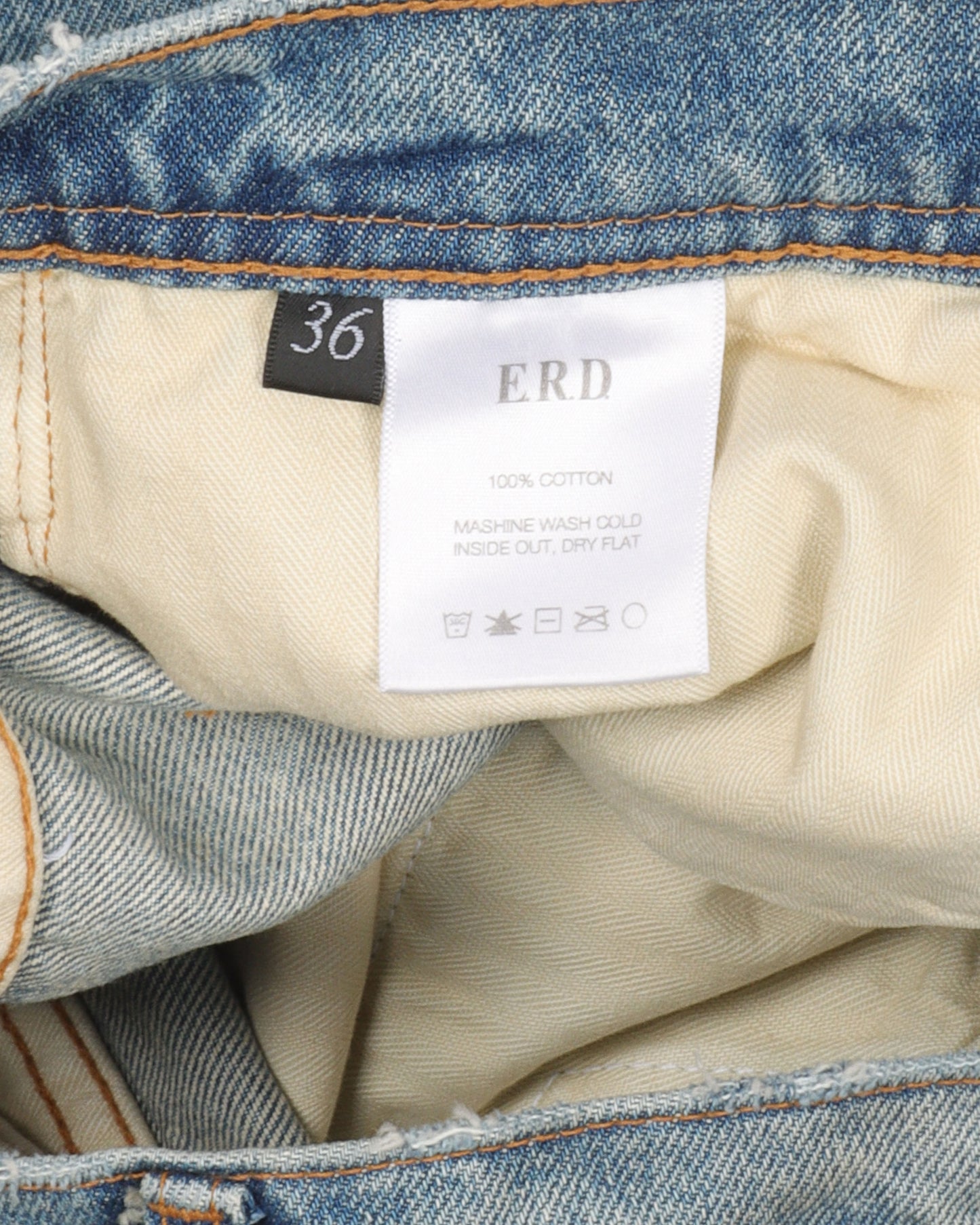 Flared Distressed Jeans