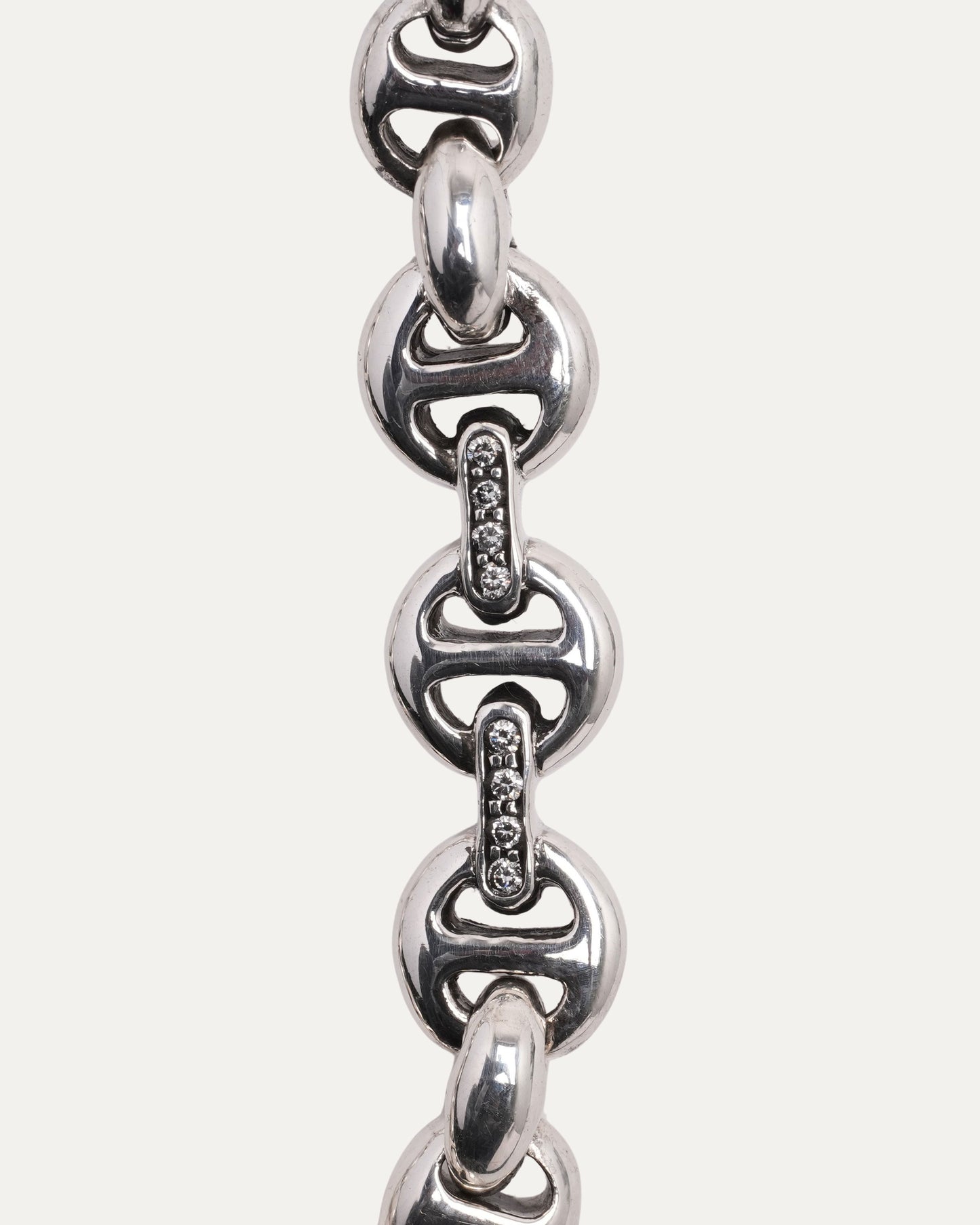10MM Open-Link Wallet Chain with Diamonds