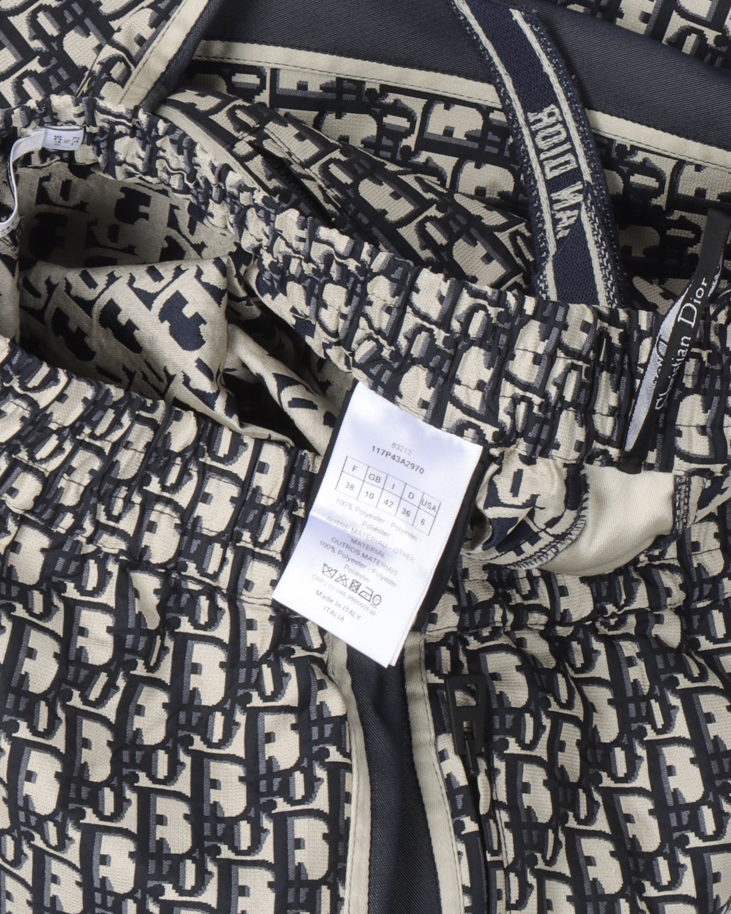 Oblique Monogram Side Stripe Jogger Pants