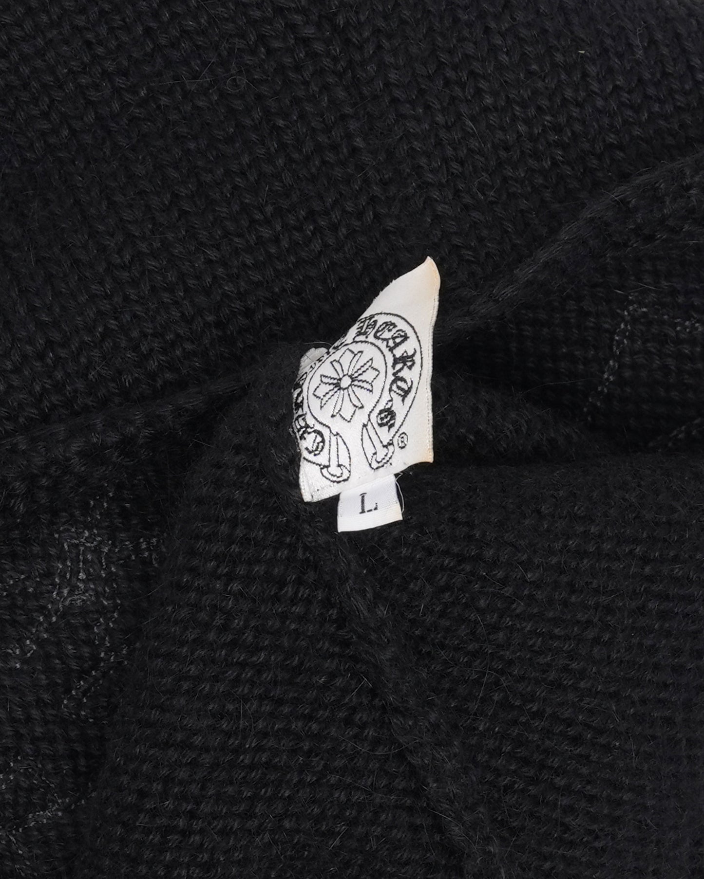 Cross Patch Alpaca Zip Vest