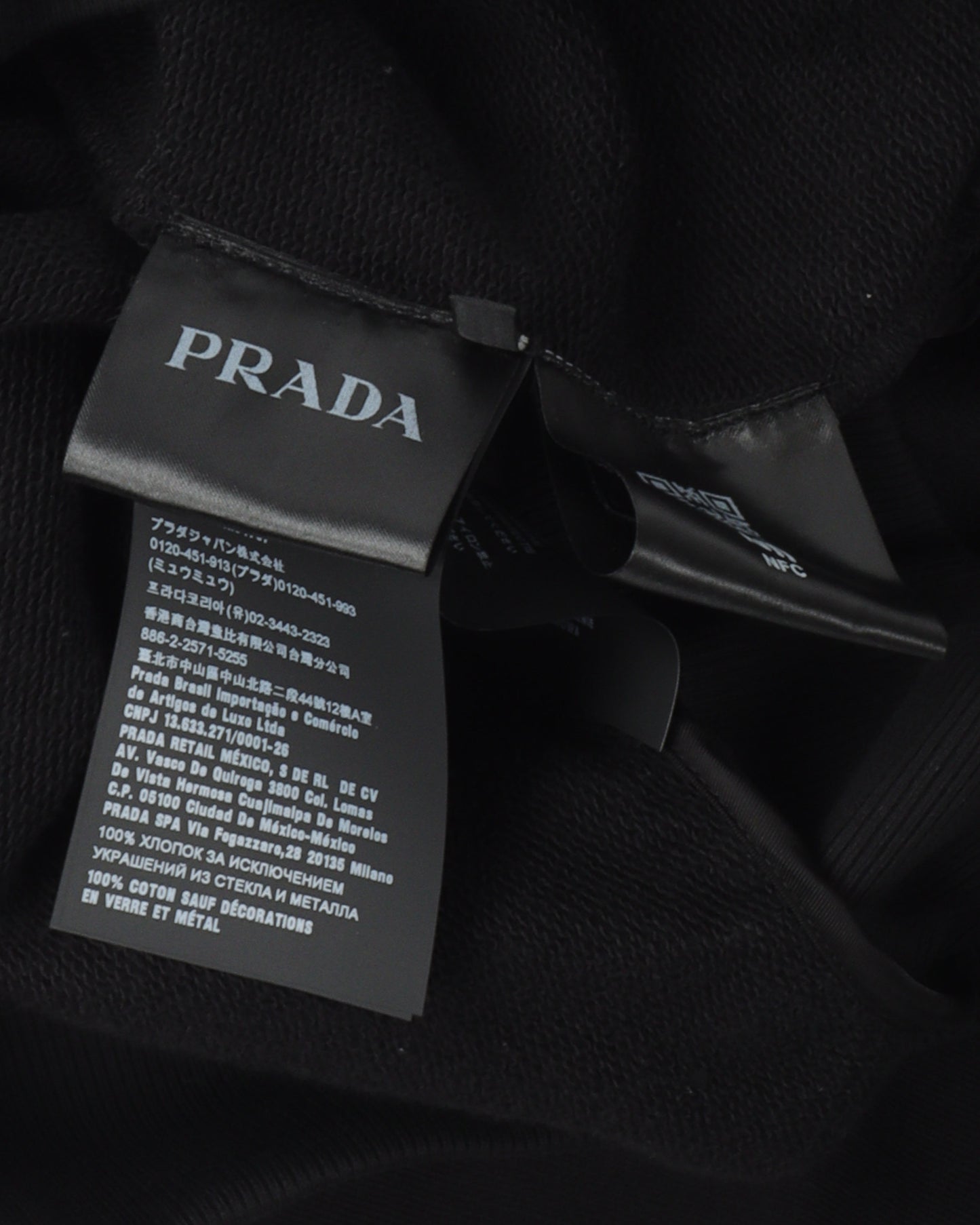 Runway Crystal Zip Up Hoodie