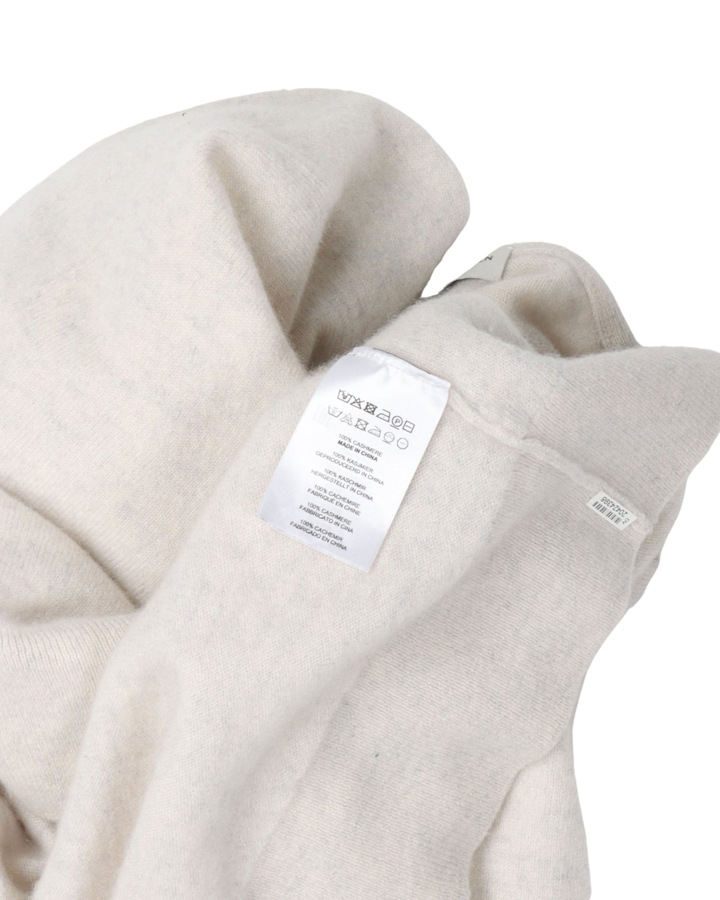 Deep Neck Cashmere Sweater Vest