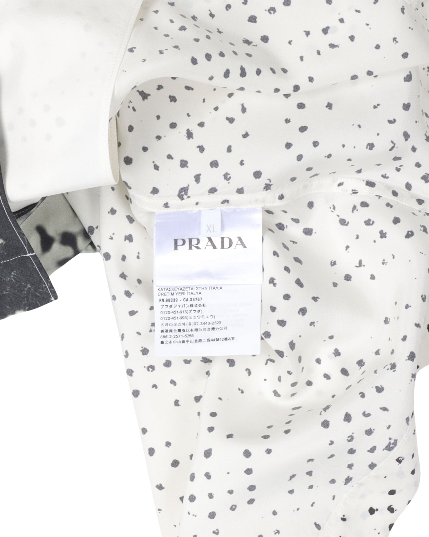 Double Match Silk Shirt