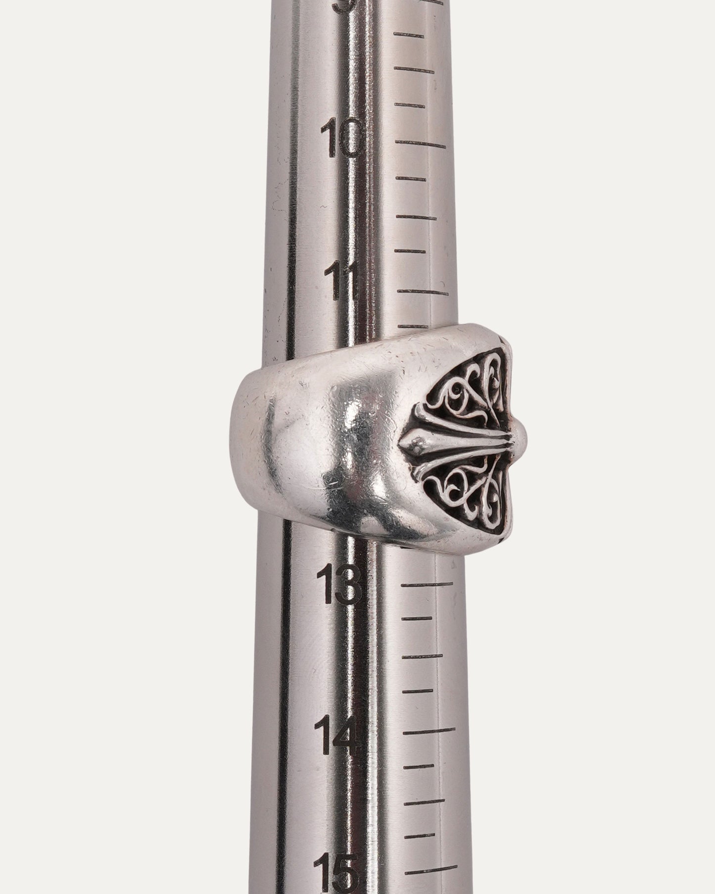 Oval Cross Ring