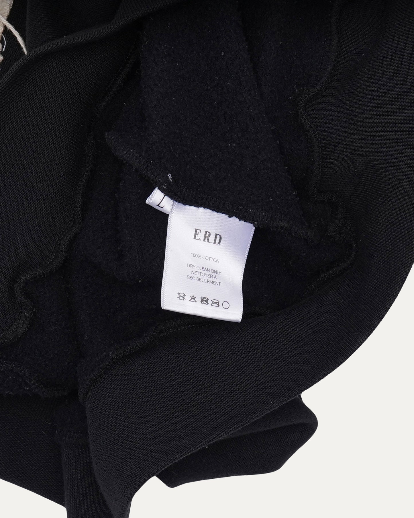 Cy Twombly Distressed Assemblage Crewneck Sweatshirt