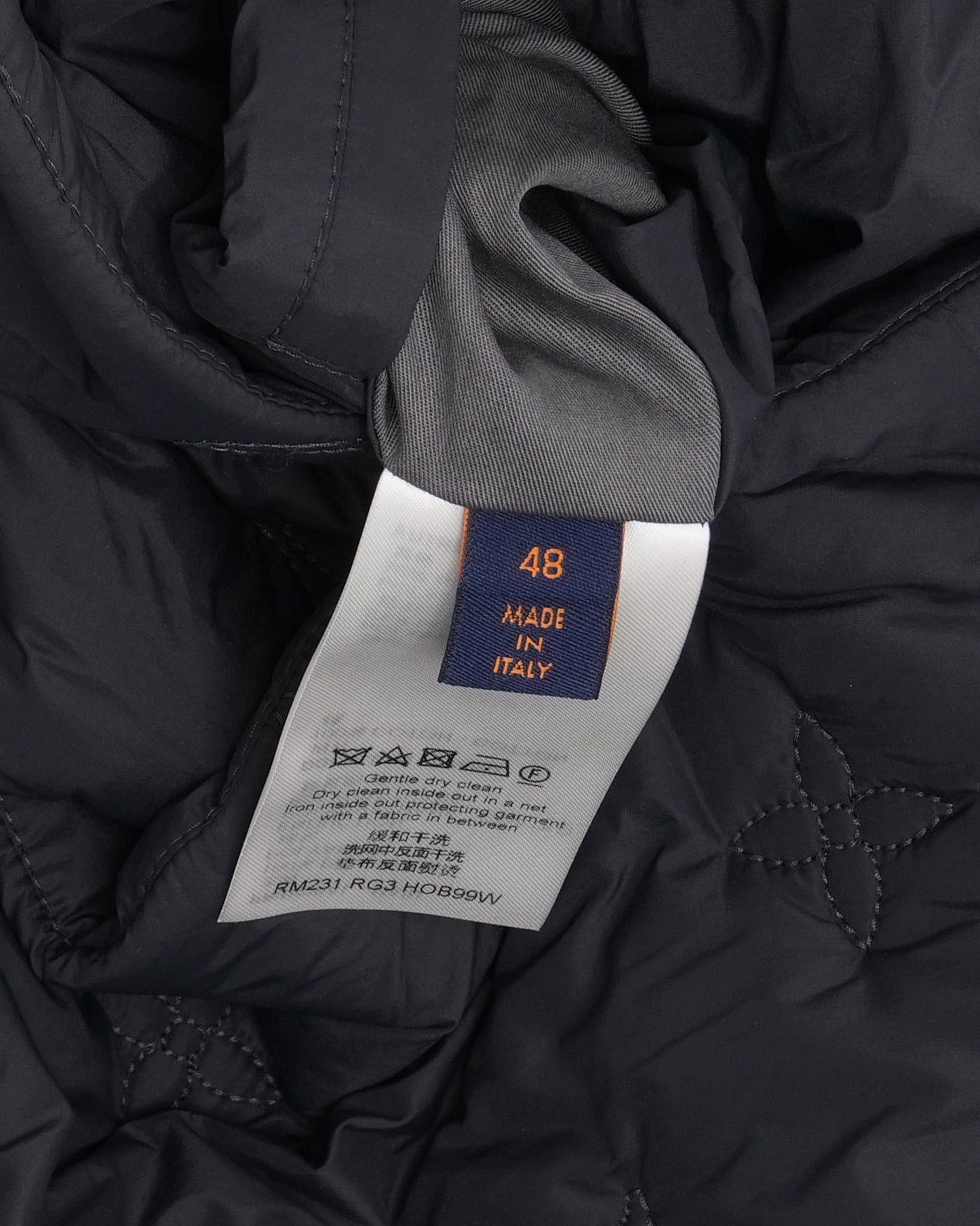 Monogram Quilted Bomber Jacket
