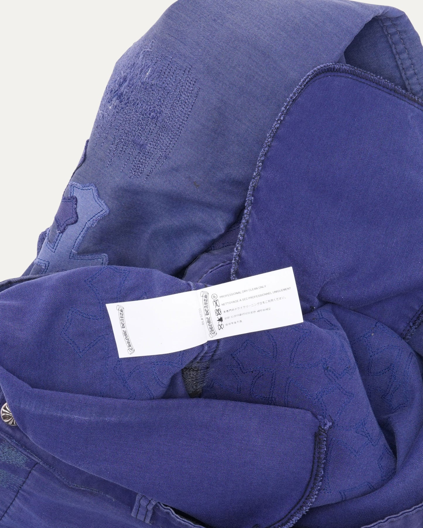 Cross Patch Bleu de Travail French Work Pants