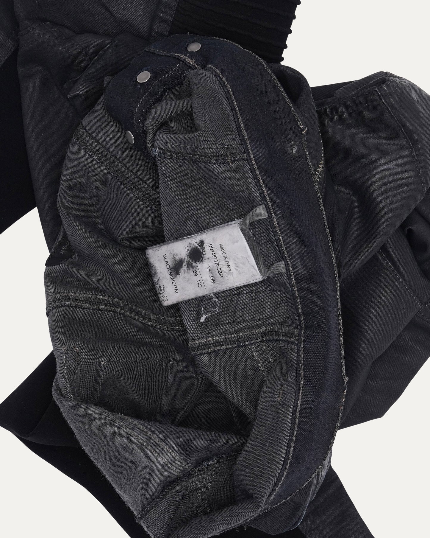 Memphis Waxed Cotton Cargo Jeans