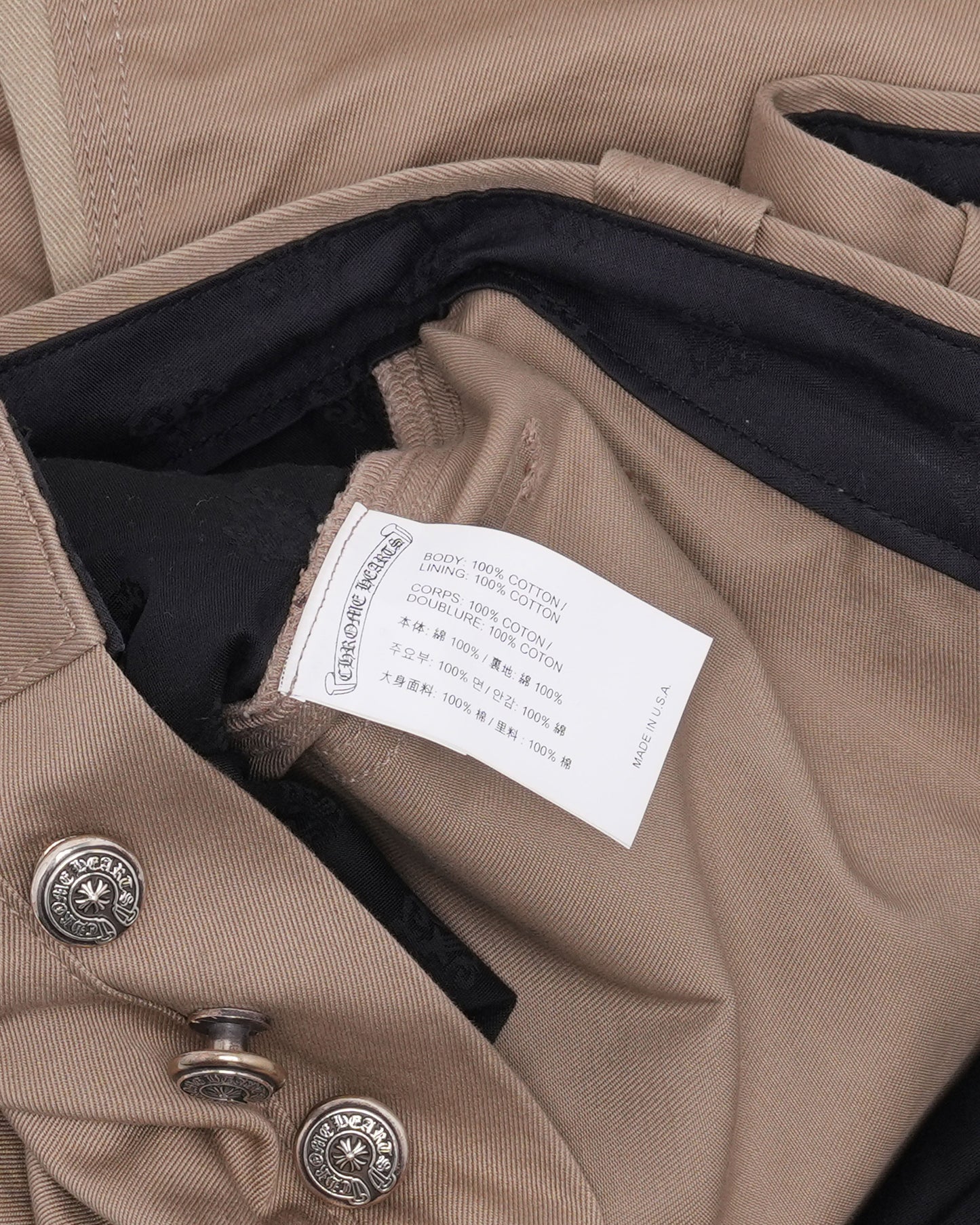 Flared Double Knee Carpenter Pants