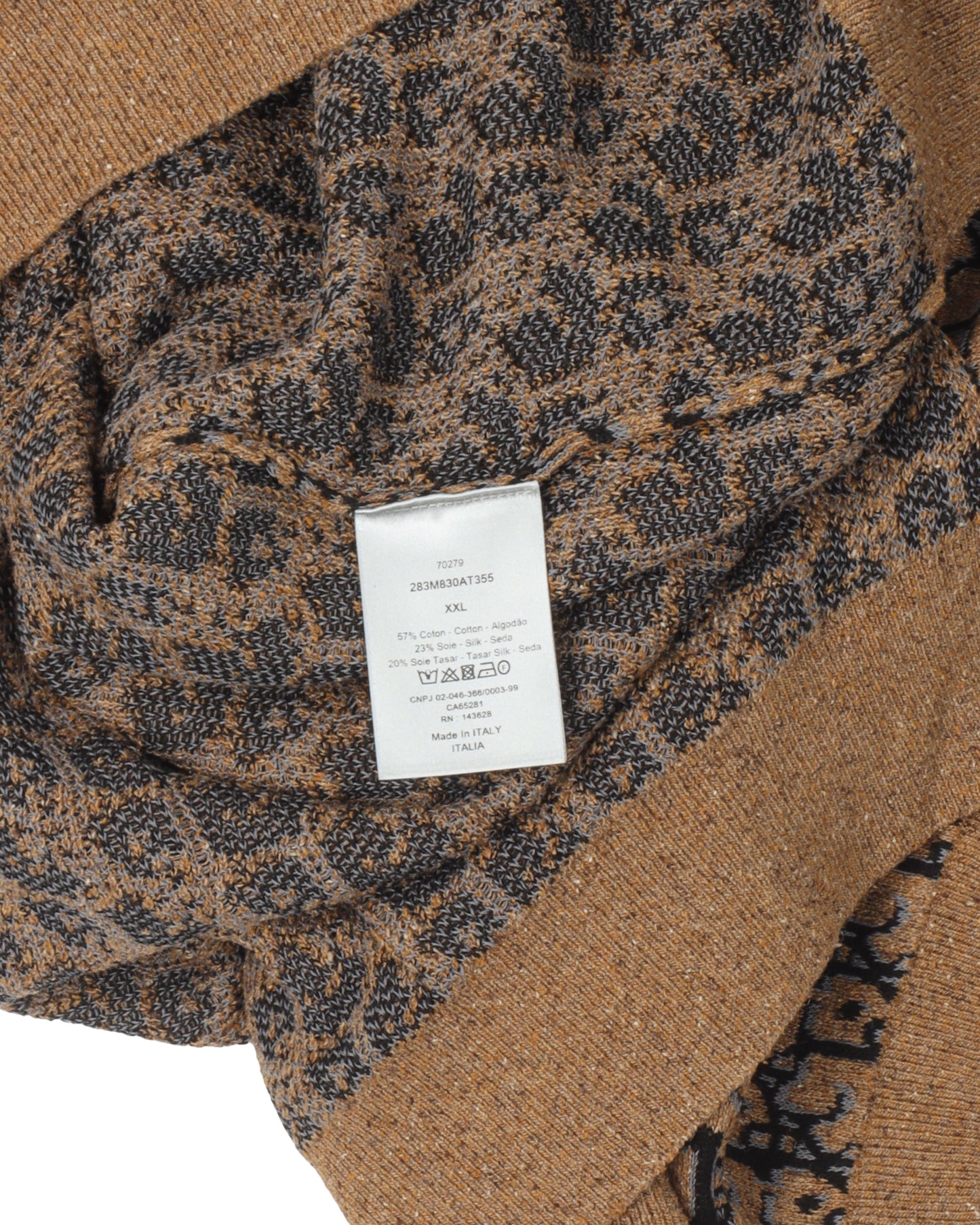 Cactus Jack Oversized Oblique Monogram Polo Shirt