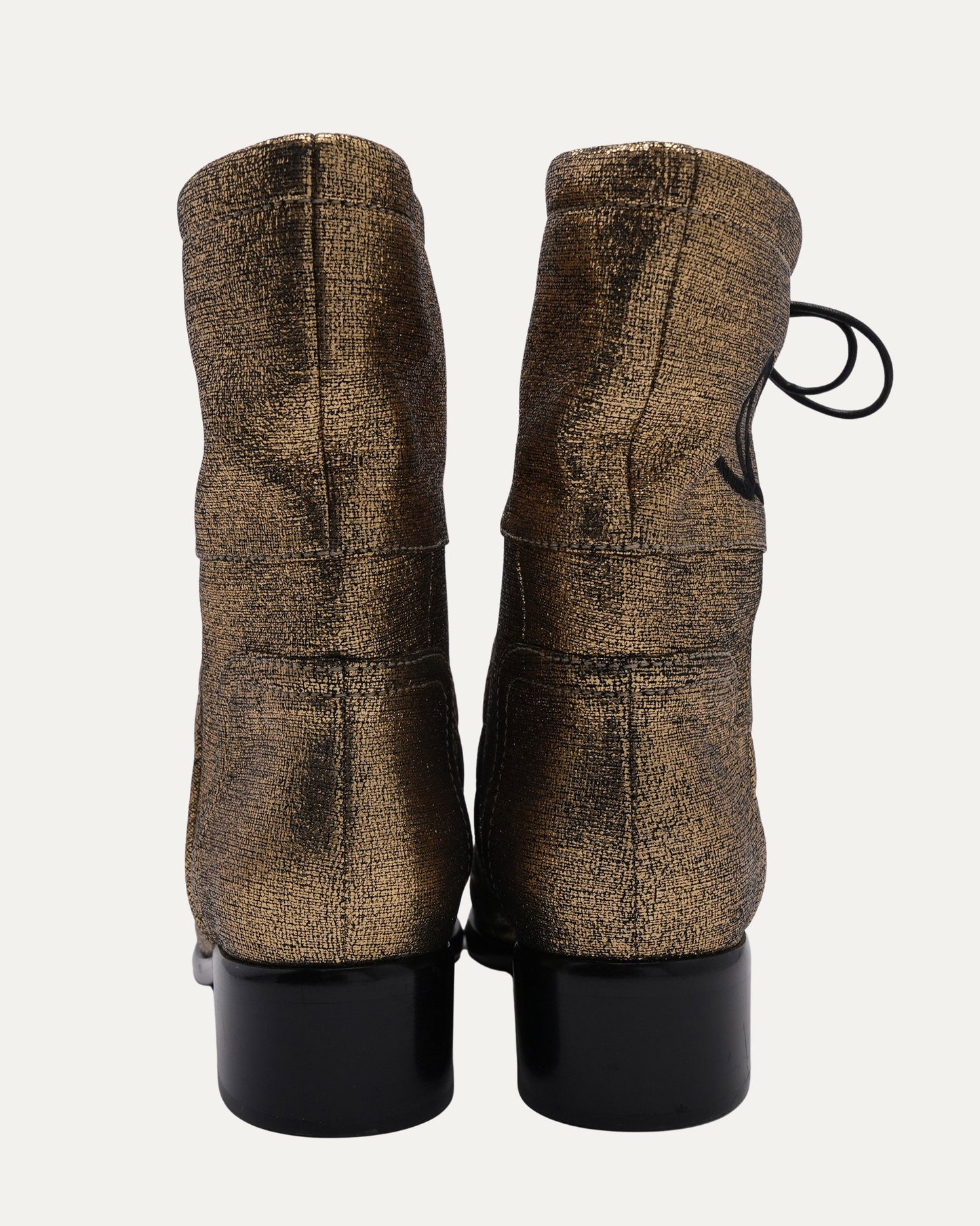 2018 Interlocking CC Logo Boots