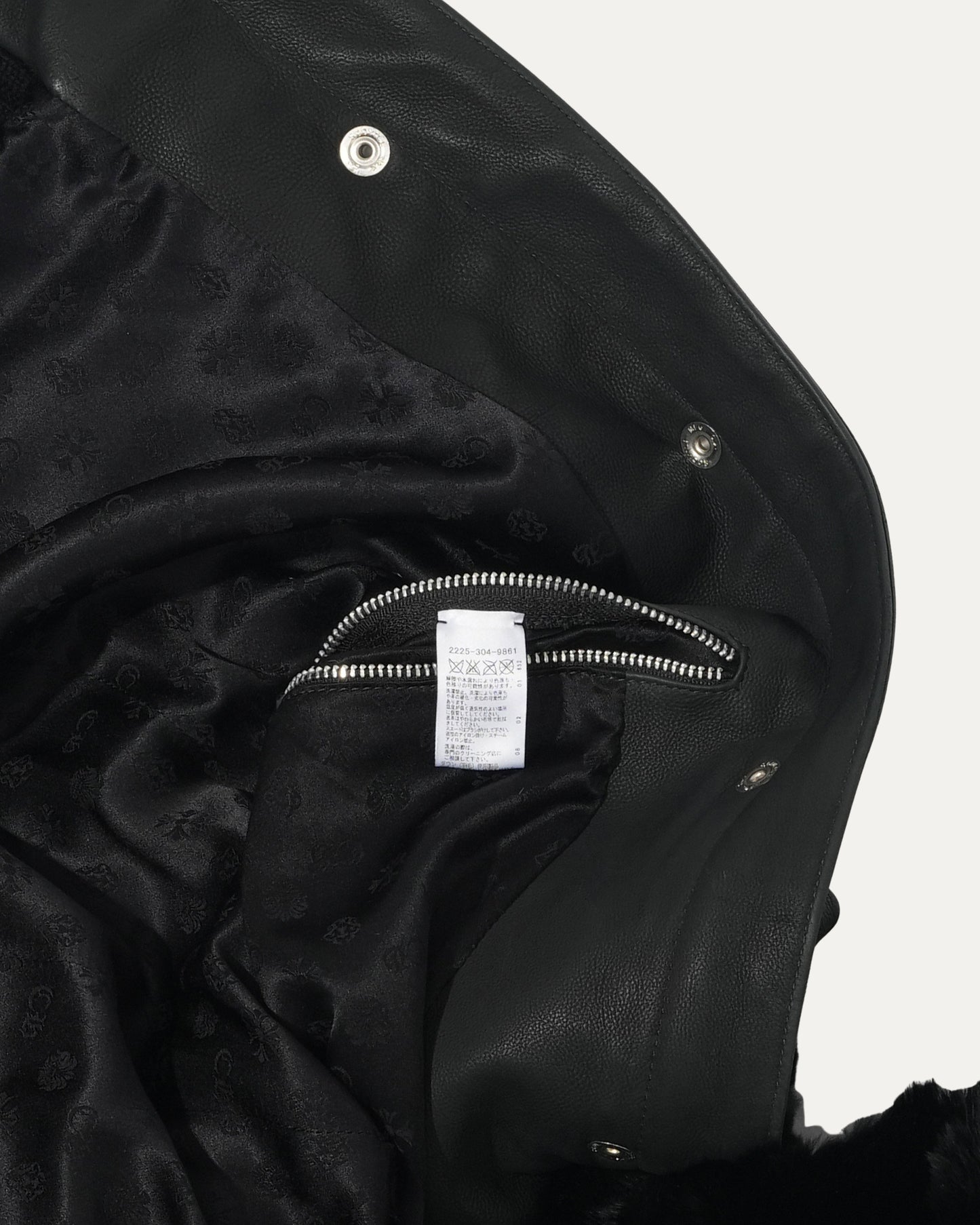 Leather Puffer Jacket