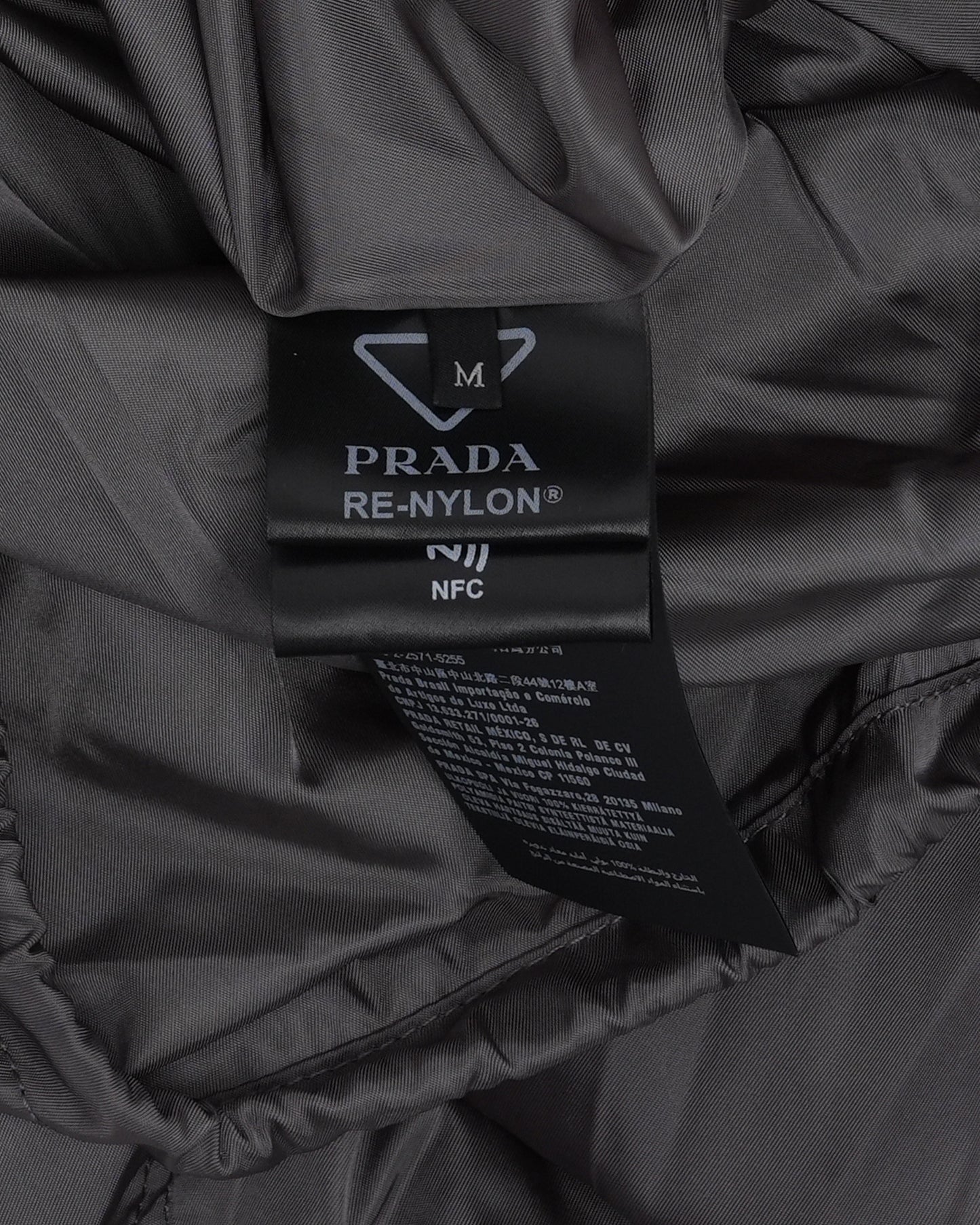 Hooded Re-Nylon Technical Jacket