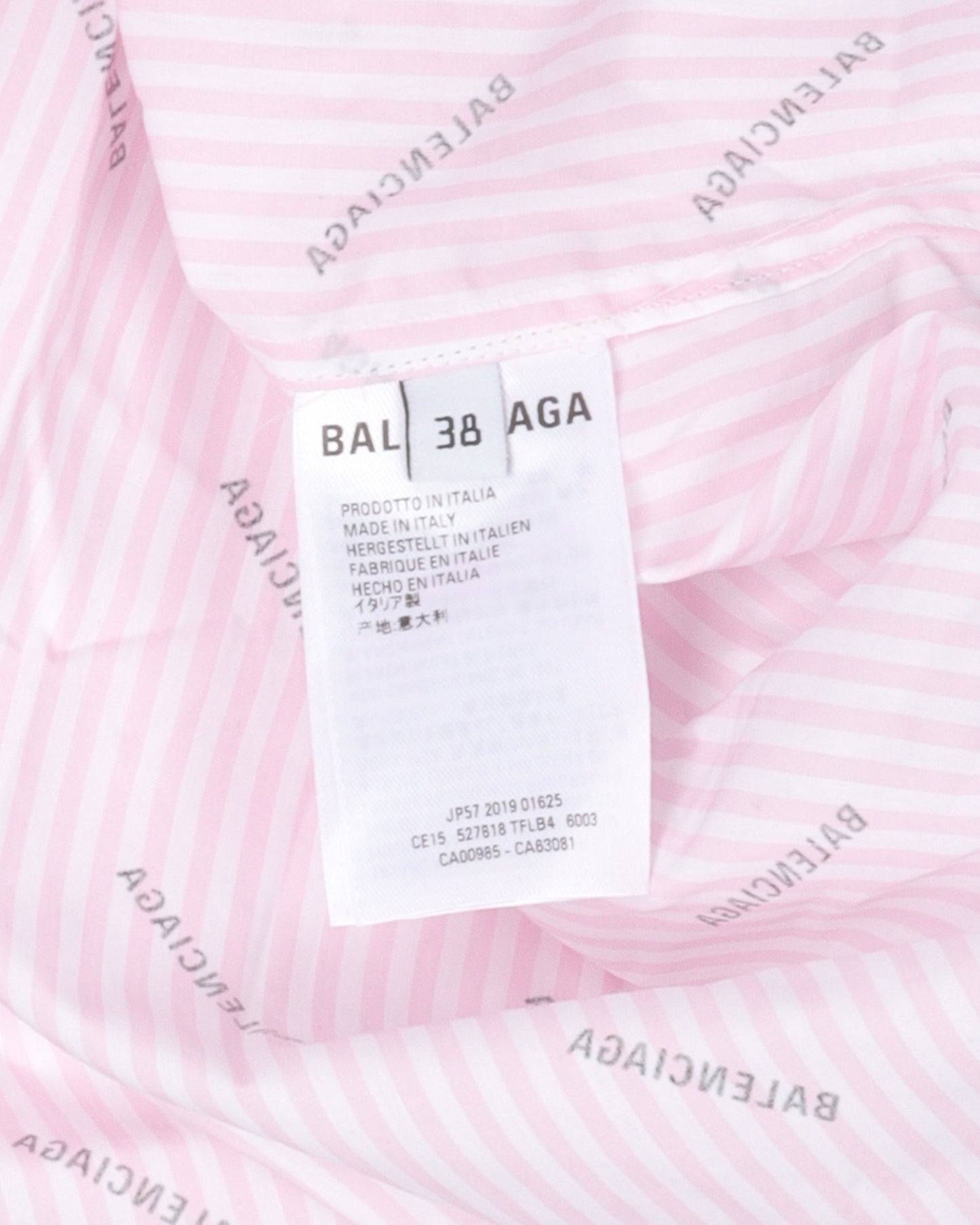 Striped Repeat Logo Shirt