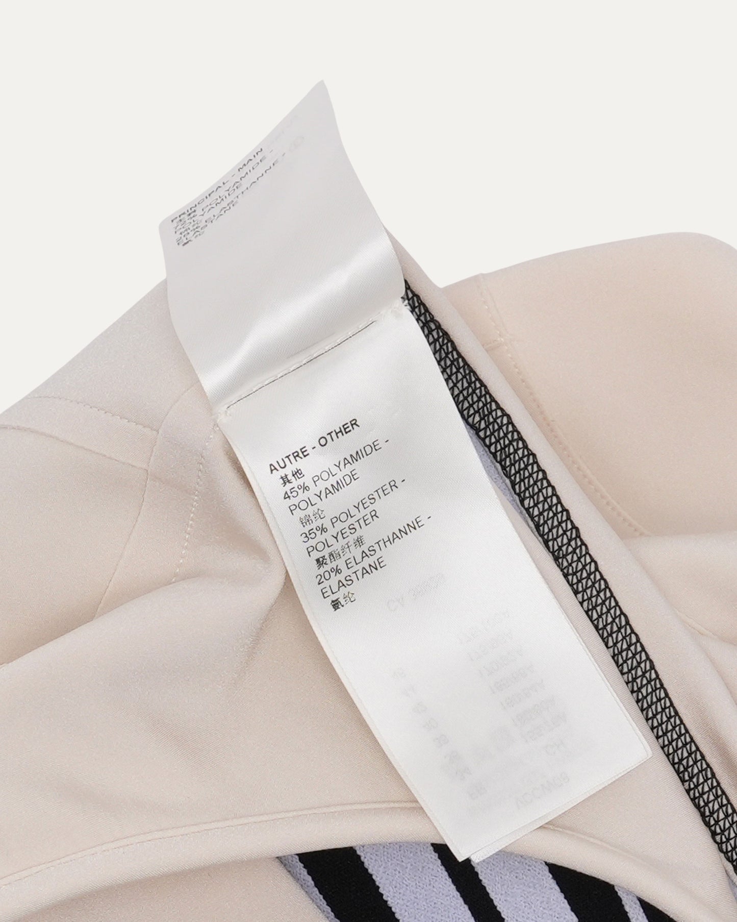 Cropped Neoprene Turtleneck Shirt