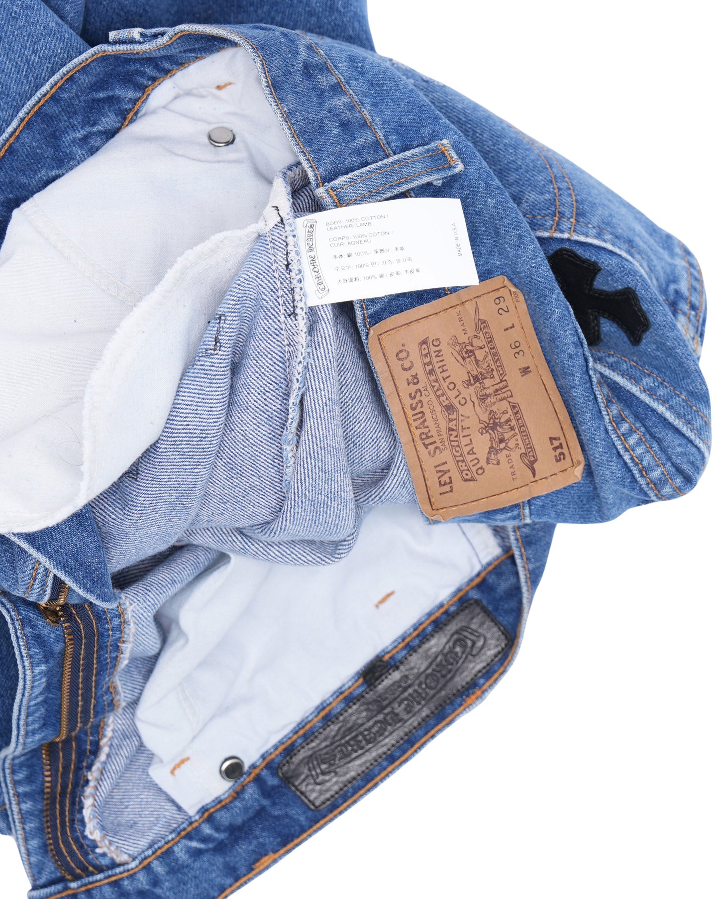 Levi's 517 Cross Patch Jeans