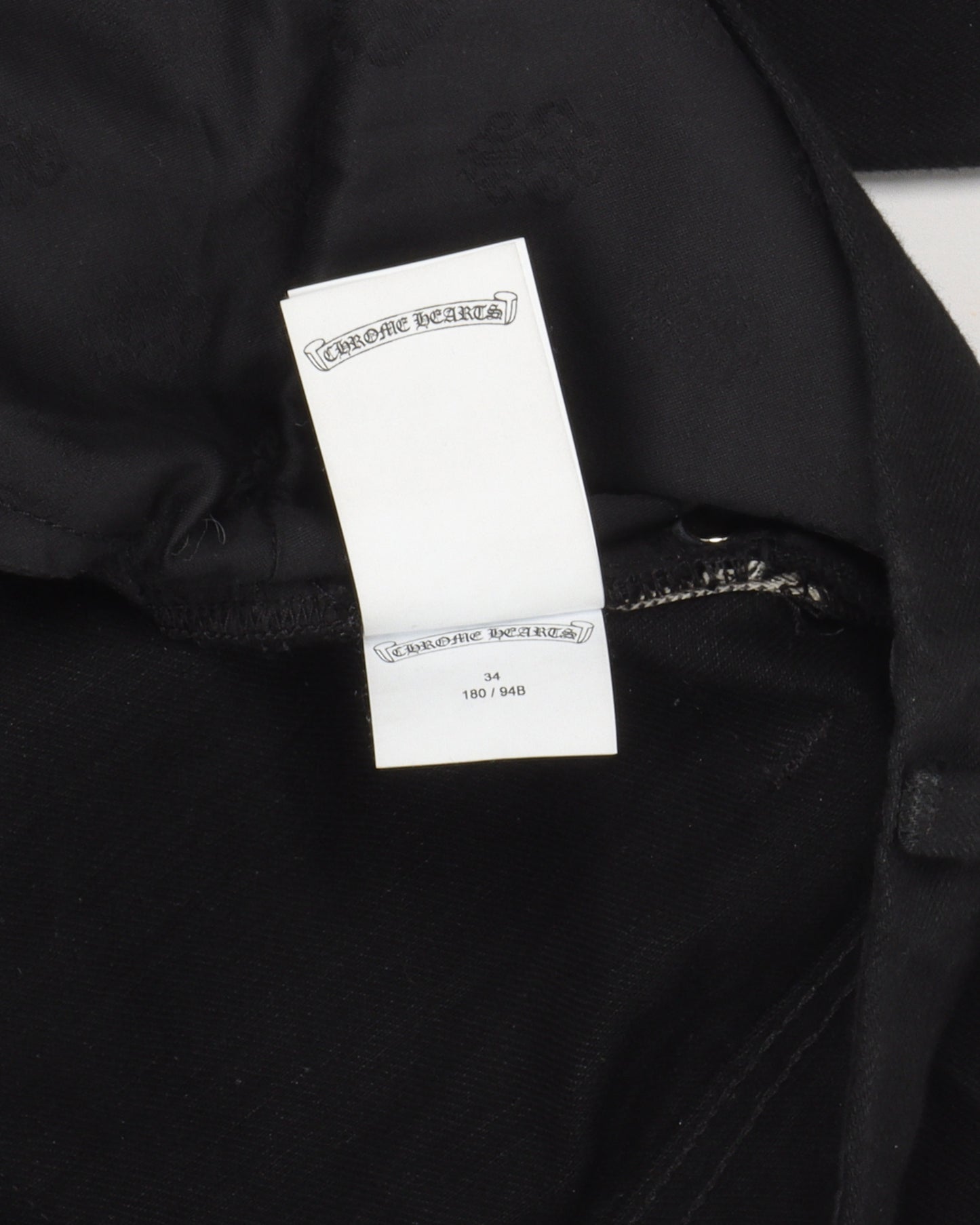 Leopard Cross Patch Jeans w/ 35 Cross Patches