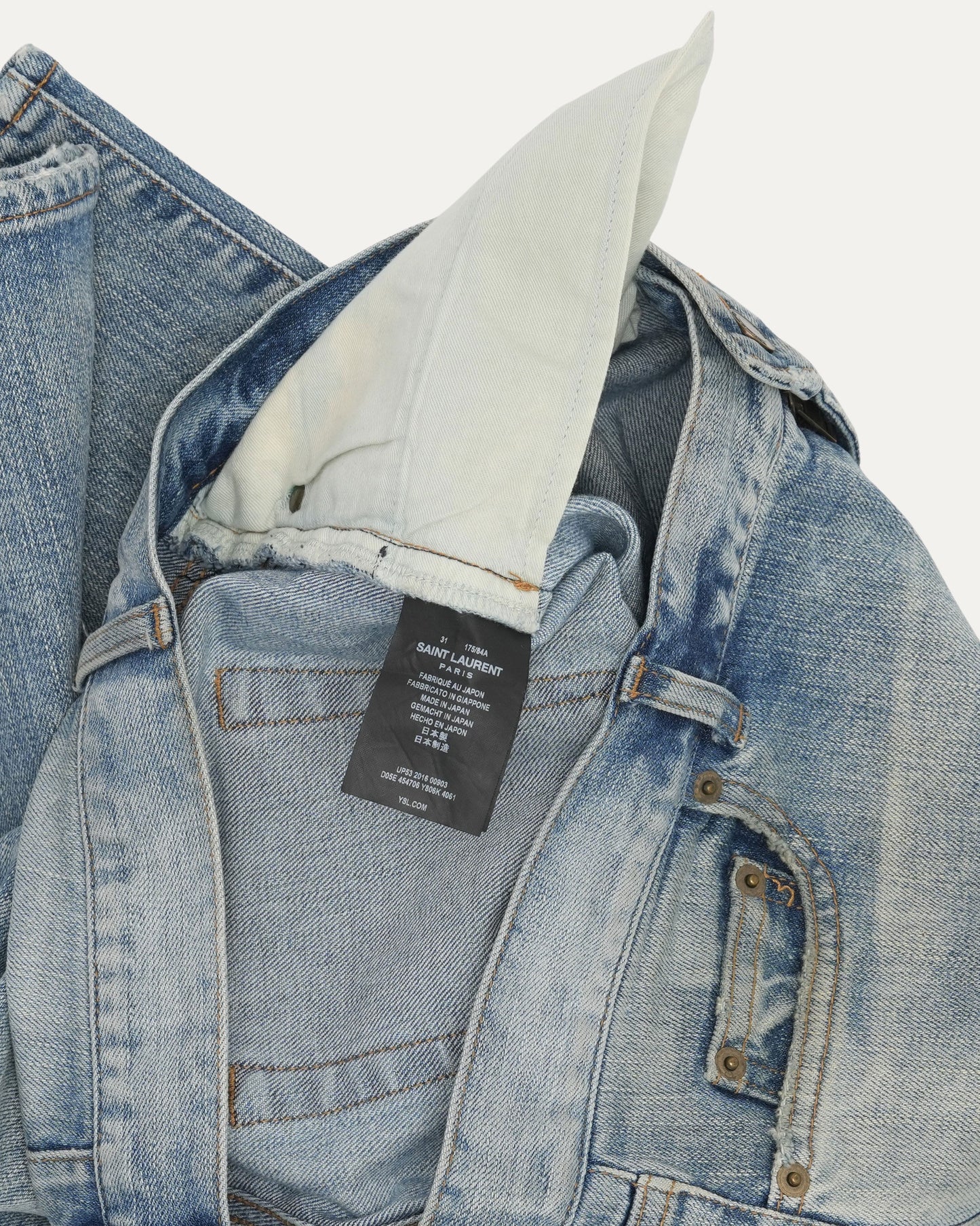 Repaired Skinny Jeans