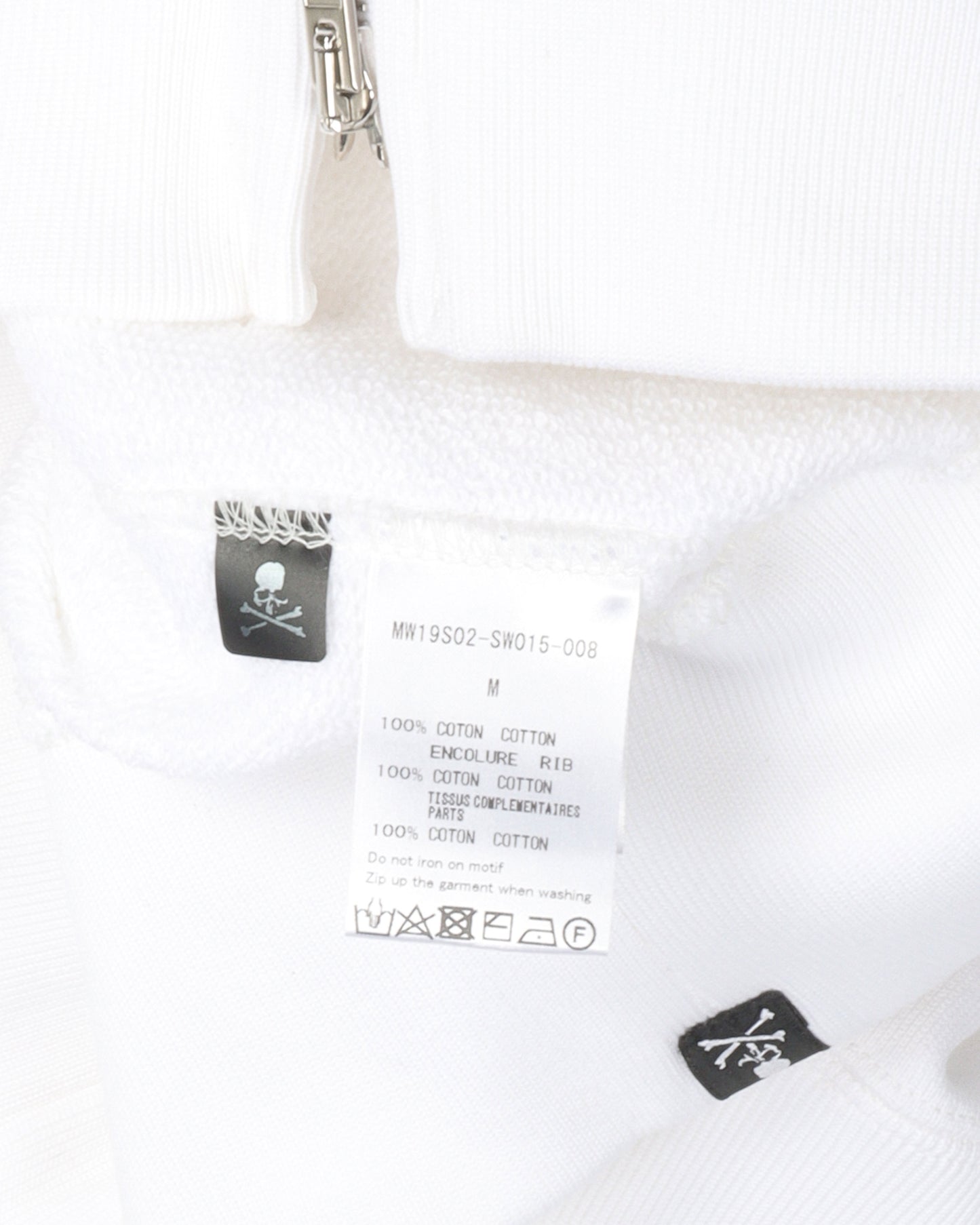 Gold Skull & Crossbones Zip Up hoodie