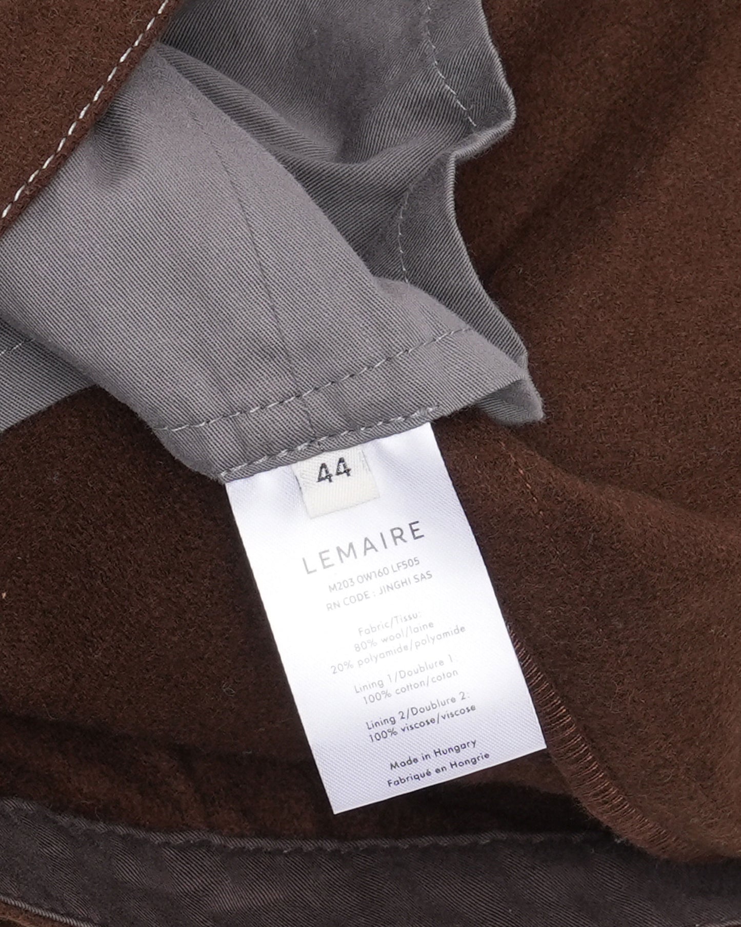 Wool Blend Belted Jacket