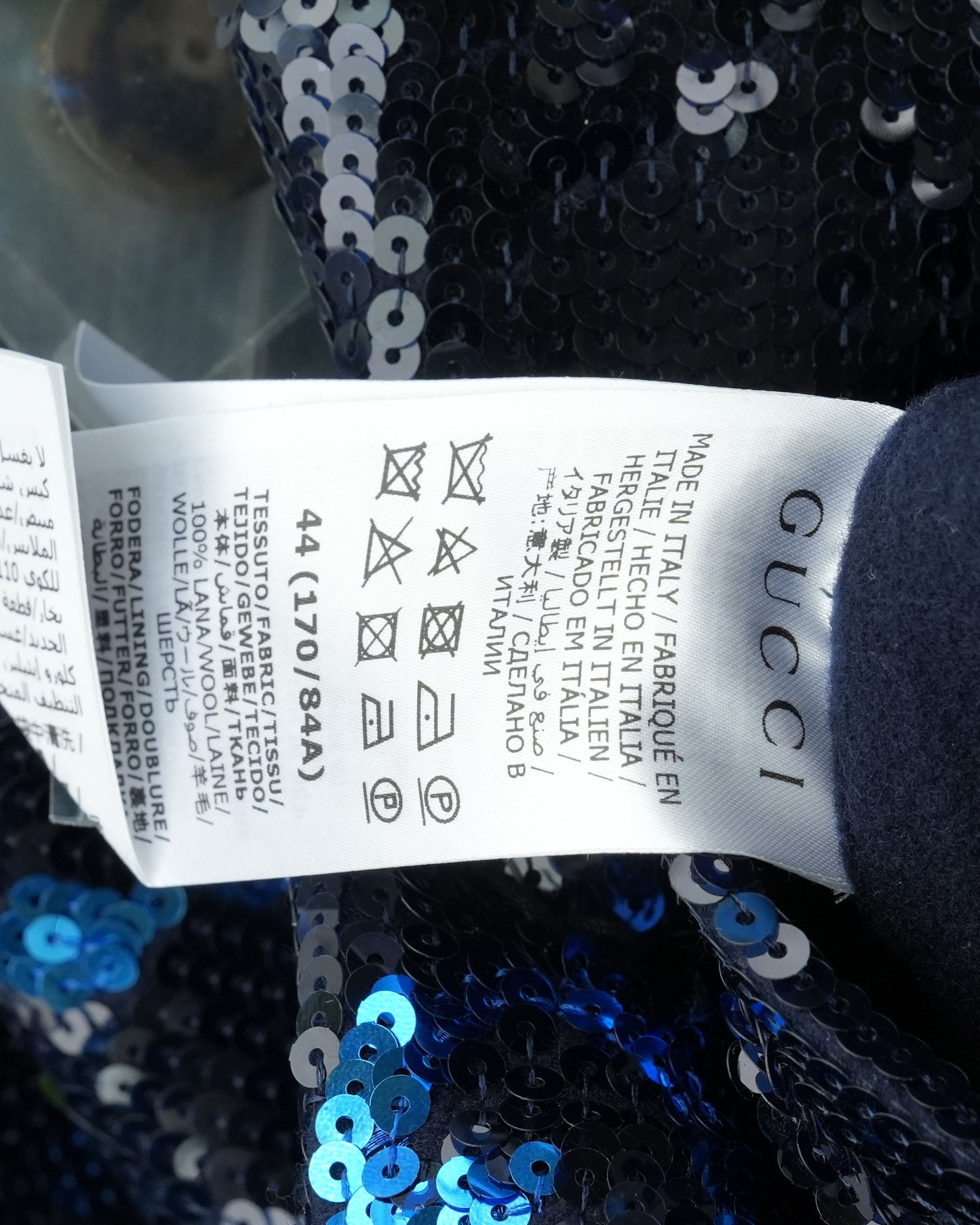 GG Monogram Sequin Coat