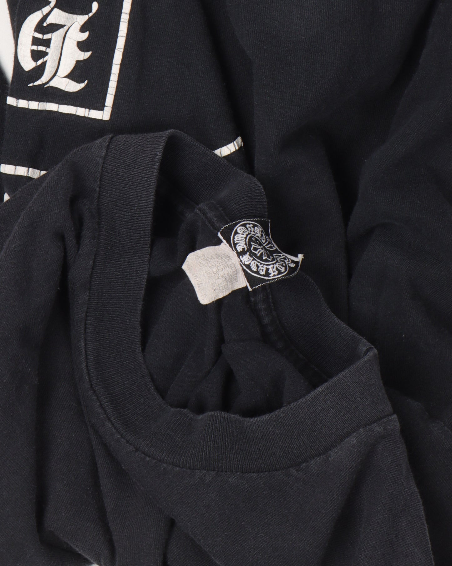 Vintage Multi-Logo Long Sleeve T-Shirt