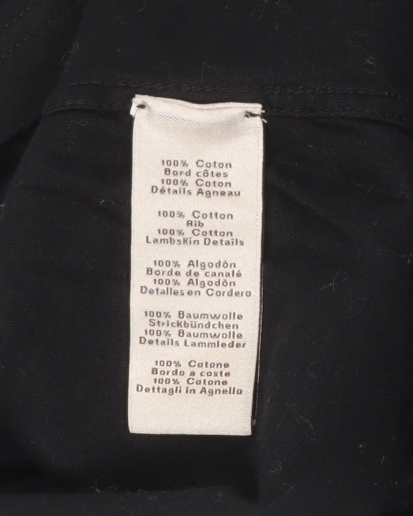 Leather Appliqued T-Shirt